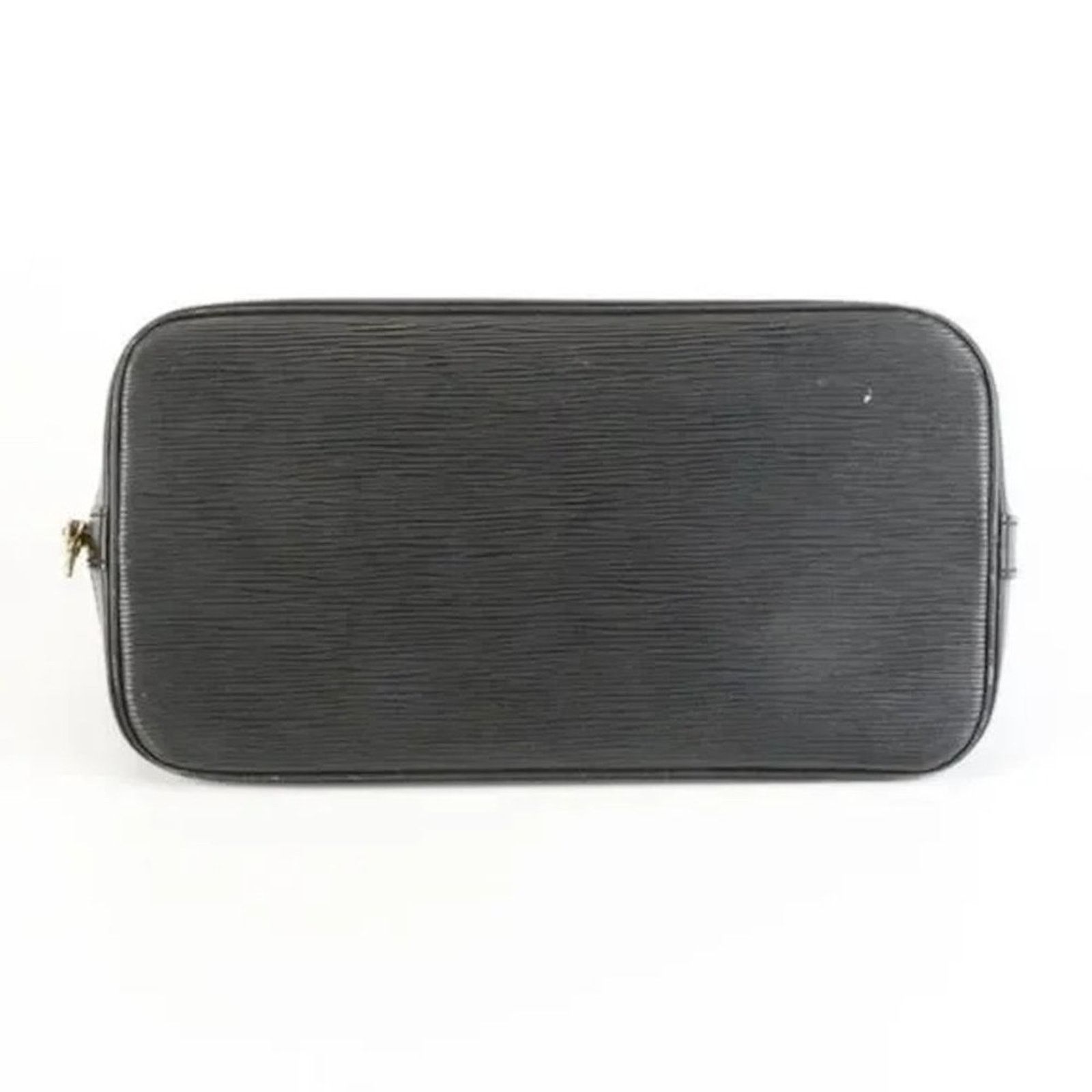 Louis Vuitton LOUIS VUITTON Alma Bag in Black Epi Leather - Vintage Size ONE SIZE - 4 Thumbnail