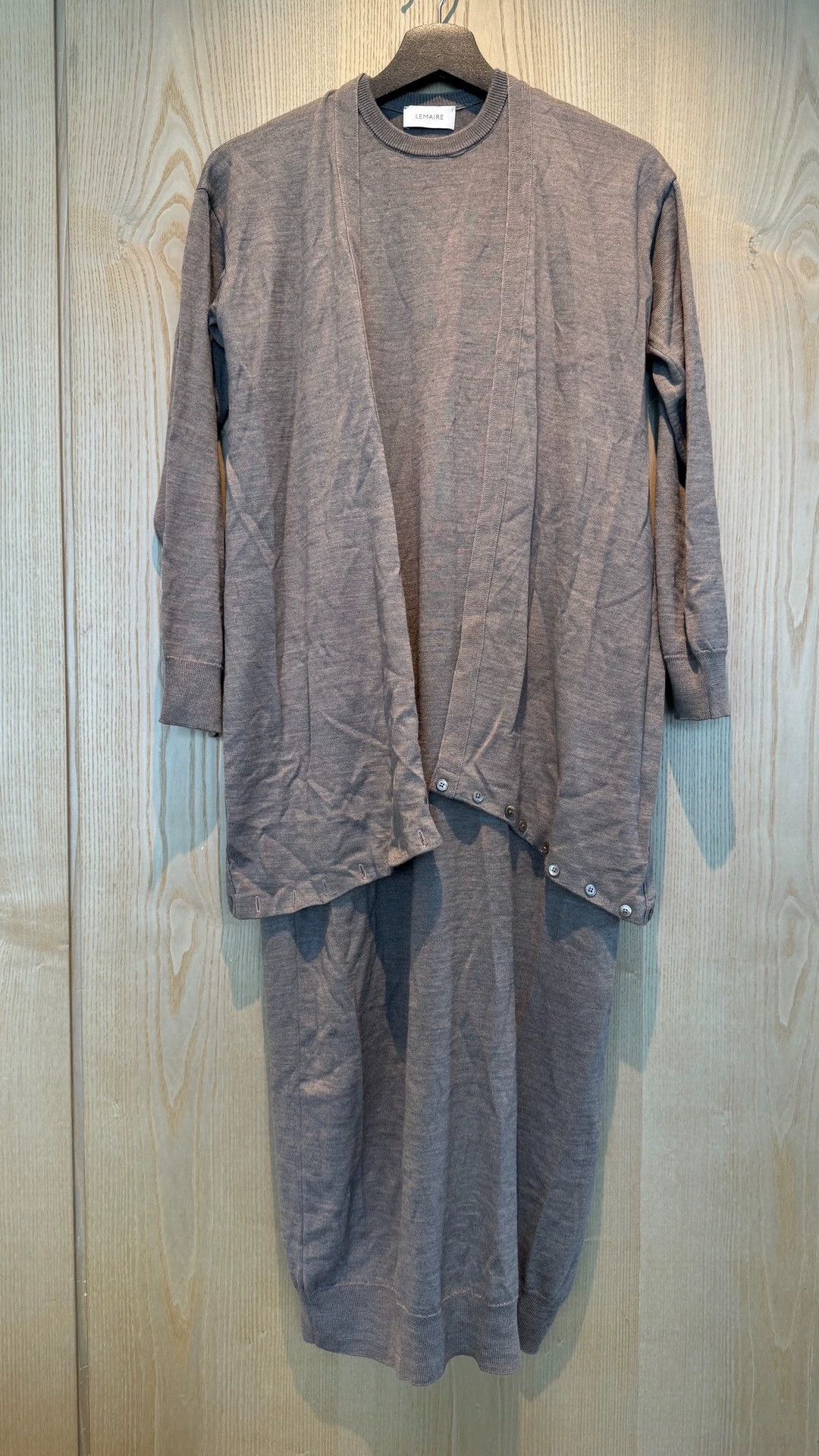 Lemaire LEMAIRE Deconstructed Knit Dress XS Size XS / US 0-2 / IT 36-38 - 1 Thumbnail