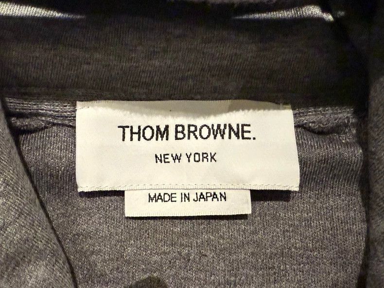 Thom Browne Thom Browne size4 Gray hoodie Size US XL / EU 56 / 4 - 4 Thumbnail