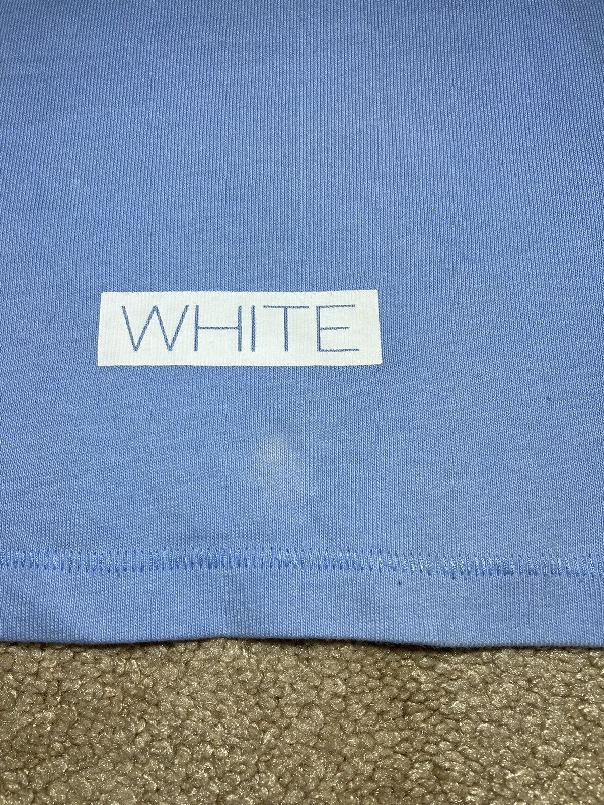 Off-White FW14 Off-White Virgil Abloh 13 Diagonal Stripe Blue 2014 OW Size US S / EU 44-46 / 1 - 6 Thumbnail