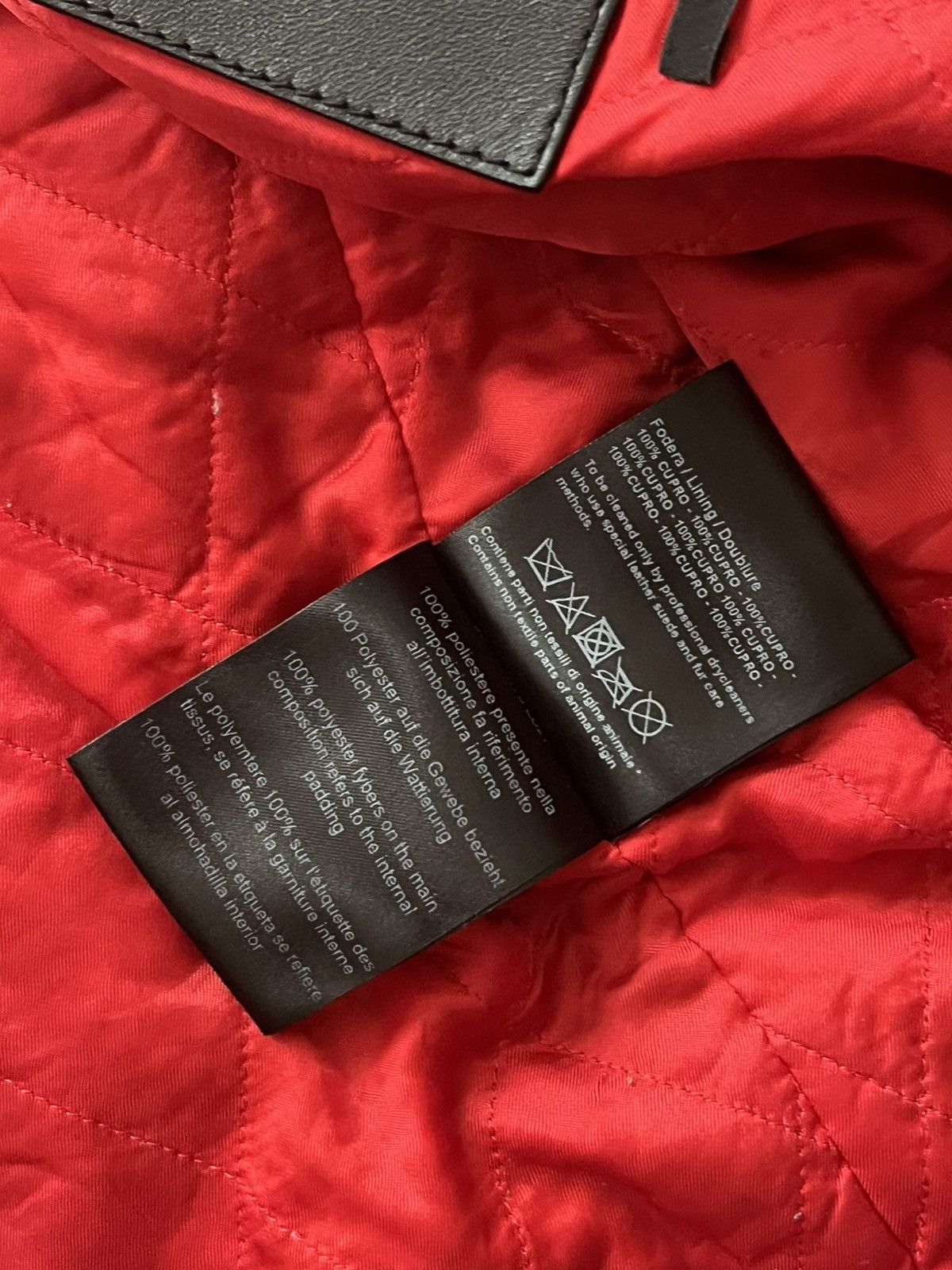 Andy Warhol × Calvin Klein 205W39NYC Raf Simons Steven Sprouse Screenprinted Leather Biker Jacket Size US M / EU 48-50 / 2 - 11 Thumbnail
