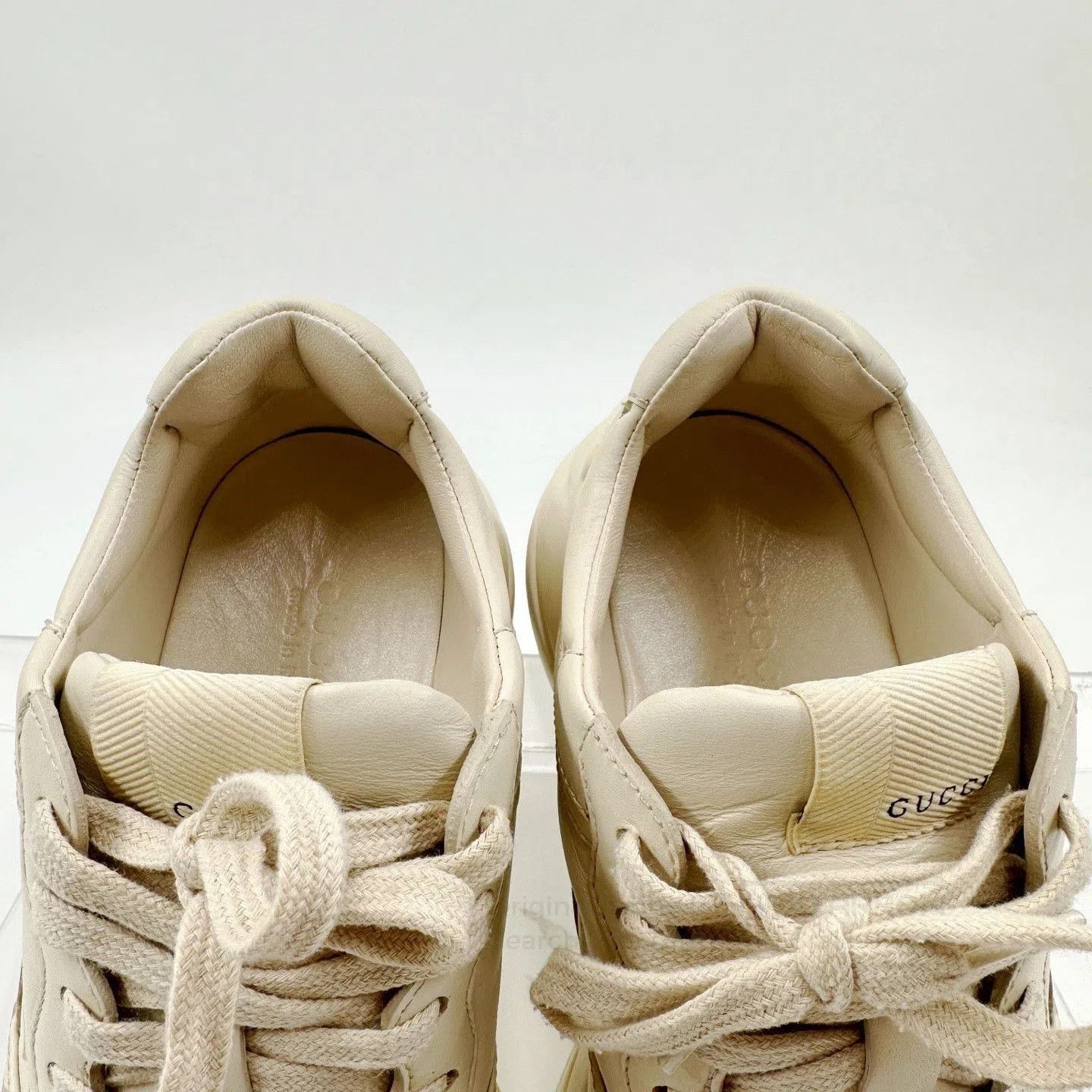 Gucci Gucci Rhyton Red Green Stripe White Sneakers. Size US 4.5 / IT 34.5 - 5 Thumbnail