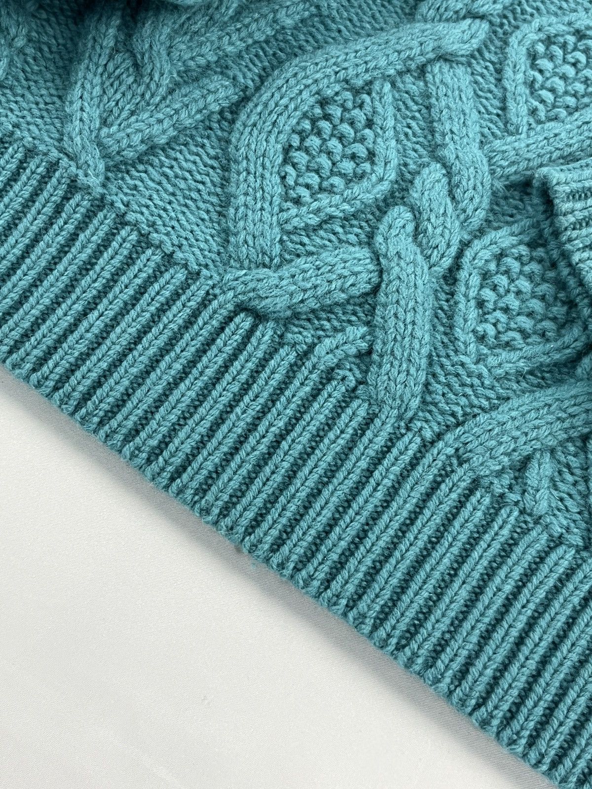Supreme Supreme Cable Knit Hooded Sweater Size US L / EU 52-54 / 3 - 6 Thumbnail