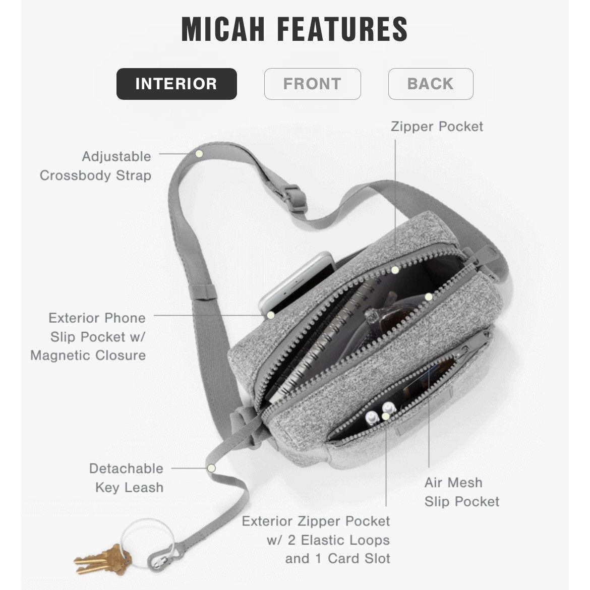 Dagne Dover Micah Crossbody Bag Size ONE SIZE - 9 Thumbnail