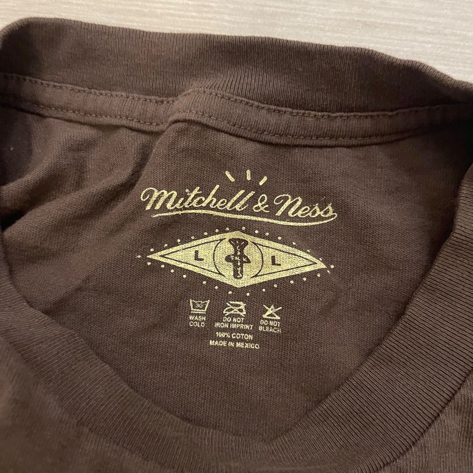 Mitchell & Ness × Travis Scott NEW CACTUS JACK TRAVIS SCOTT x MITCHELL & NESS GEORGIA TEE L Size US L / EU 52-54 / 3 - 6 Thumbnail