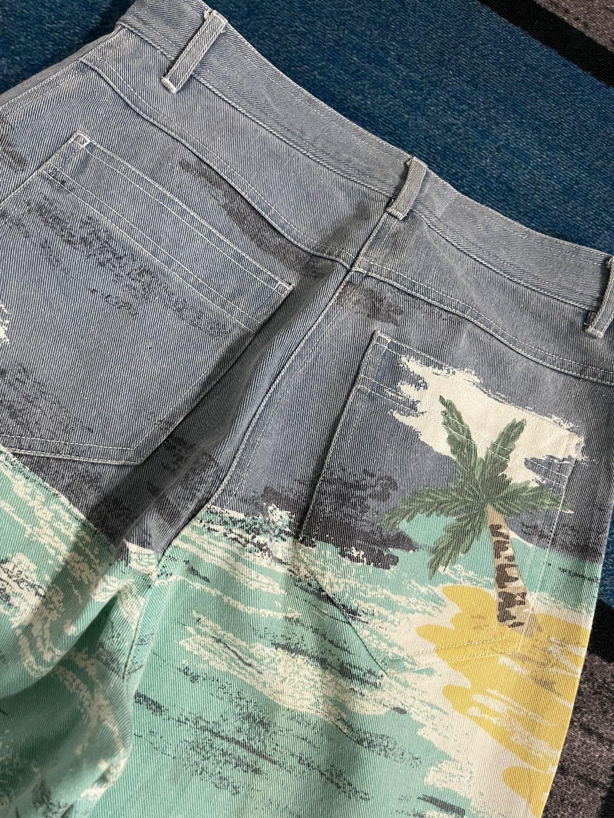 Japanese Brand × Vintage Vintage Together Jeans Print Island Size 28" / US 6 / IT 42 - 13 Thumbnail