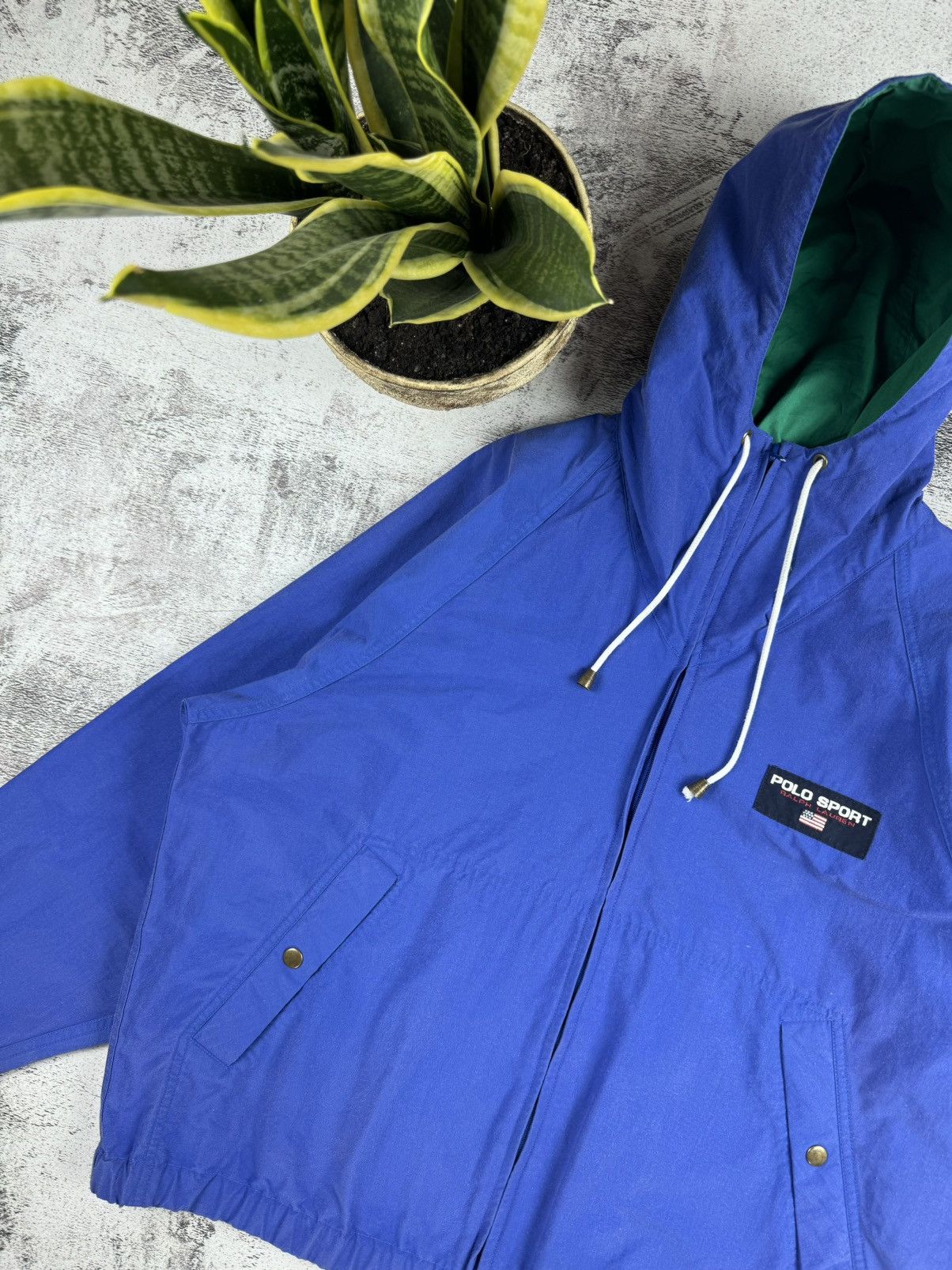 Polo Ralph Lauren 90S Polo Sport Ralph Lauren PRL Blue Active Light Jacket Size US S / EU 44-46 / 1 - 4 Thumbnail