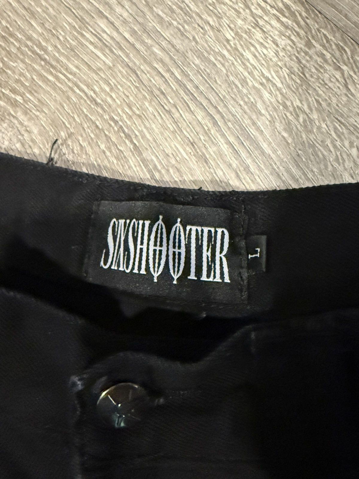 six shooters Black prelude denim