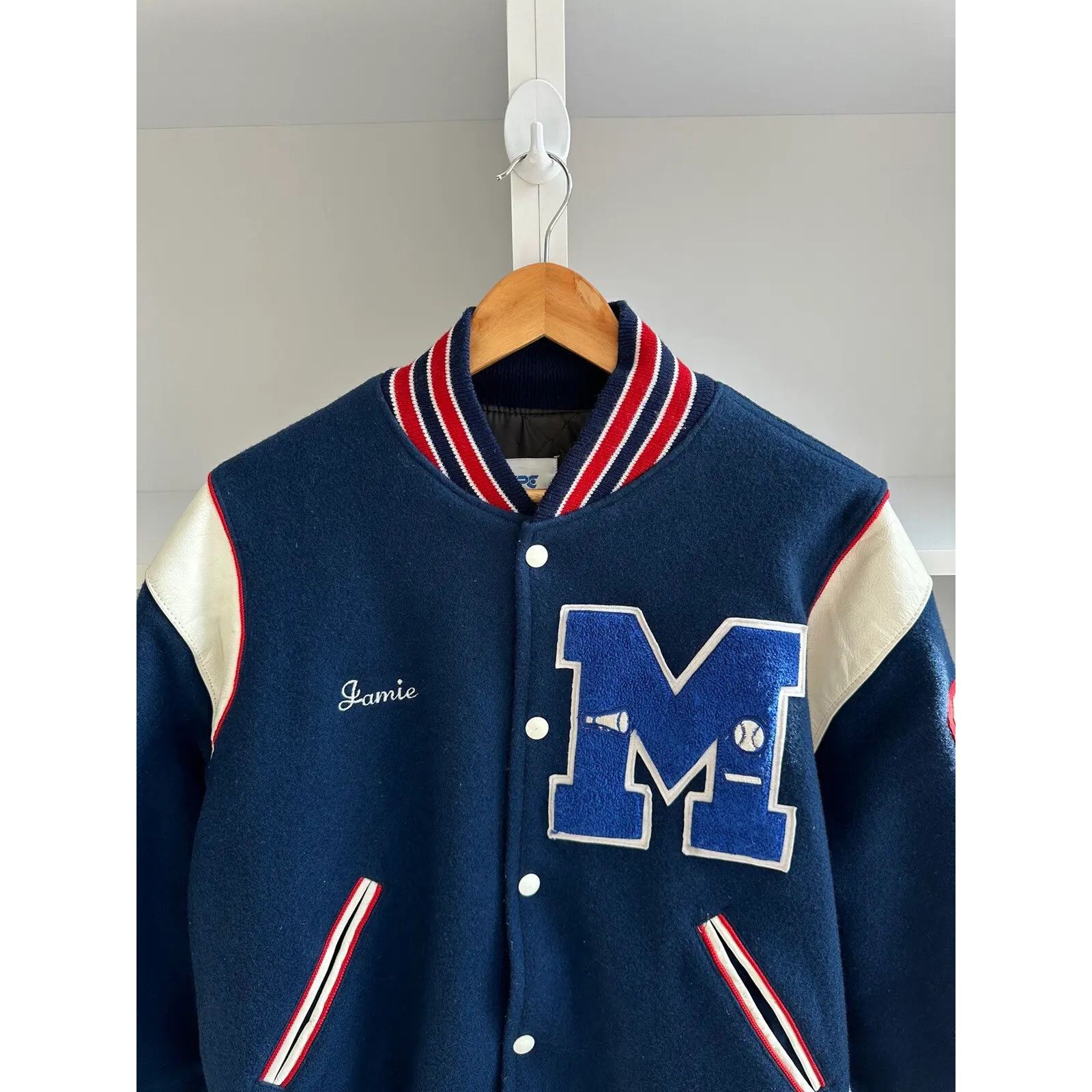 Vintage VTG McConnellsburg Varsity USA Bomber Jacket Size US M / EU 48-50 / 2 - 5 Thumbnail