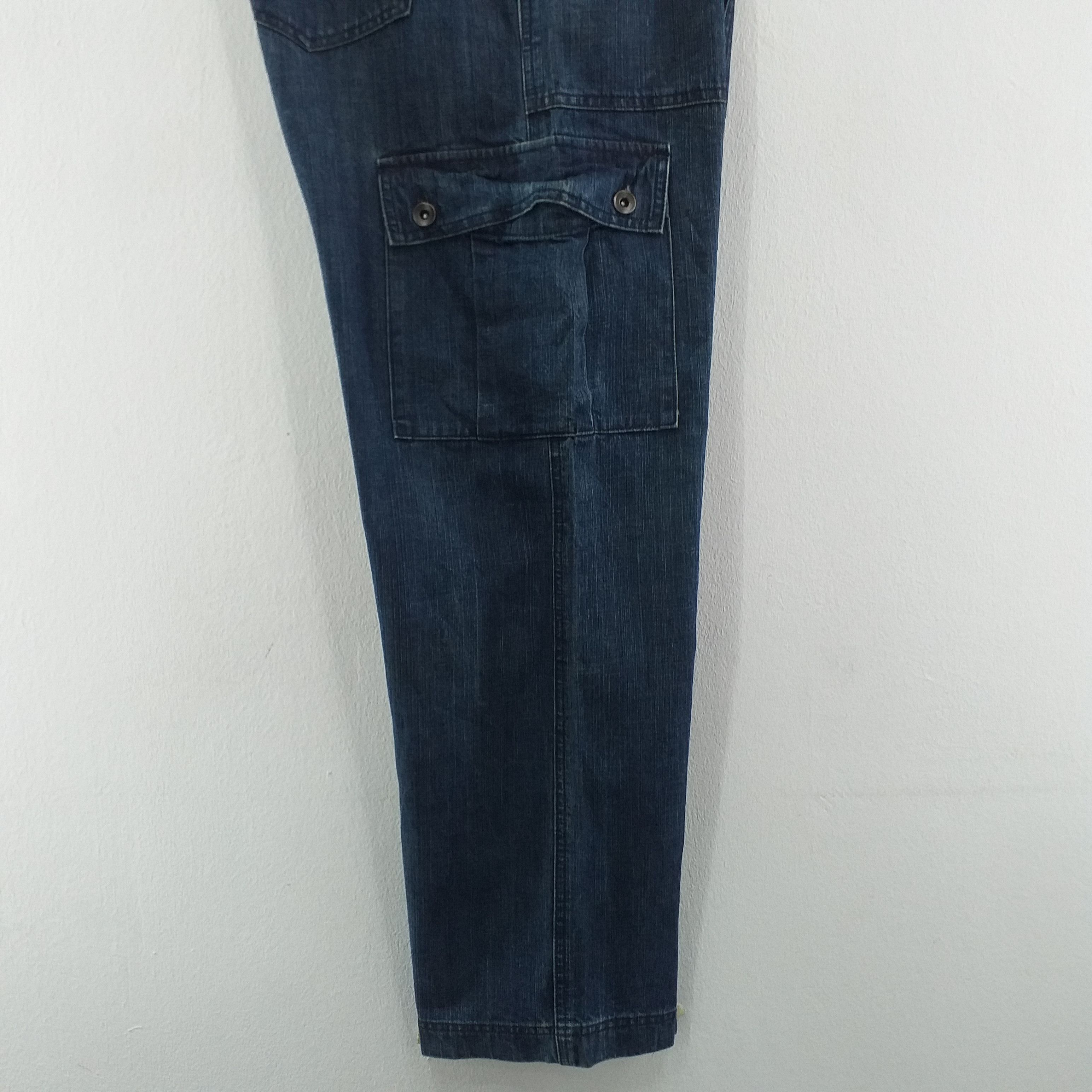 Japanese Brand Ssur Plus Japanese Brand Cargo Jeans -CP049 Size US 37 - 9 Thumbnail