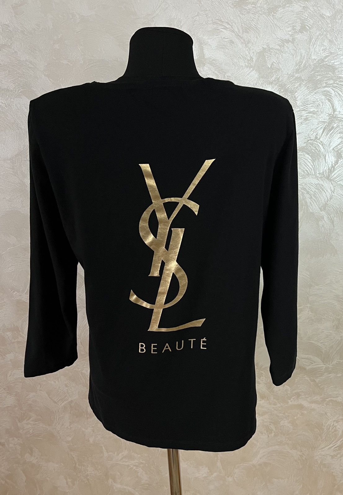 Yves Saint Laurent Yves Saint Laurent Uniform Big Logo Long-sleeve Size L / US 10 / IT 46 - 1 Thumbnail