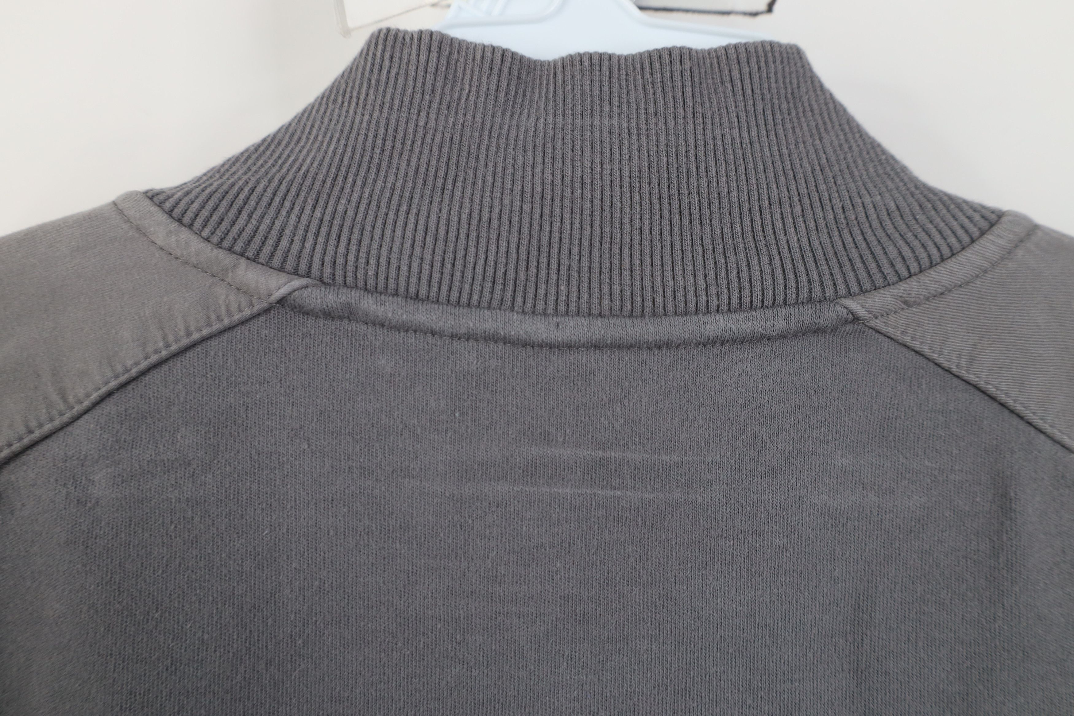 Armani Exchange Armani Exchange Spell Out Half Zip Pullover Sweater Gray Size US L / EU 52-54 / 3 - 11 Thumbnail
