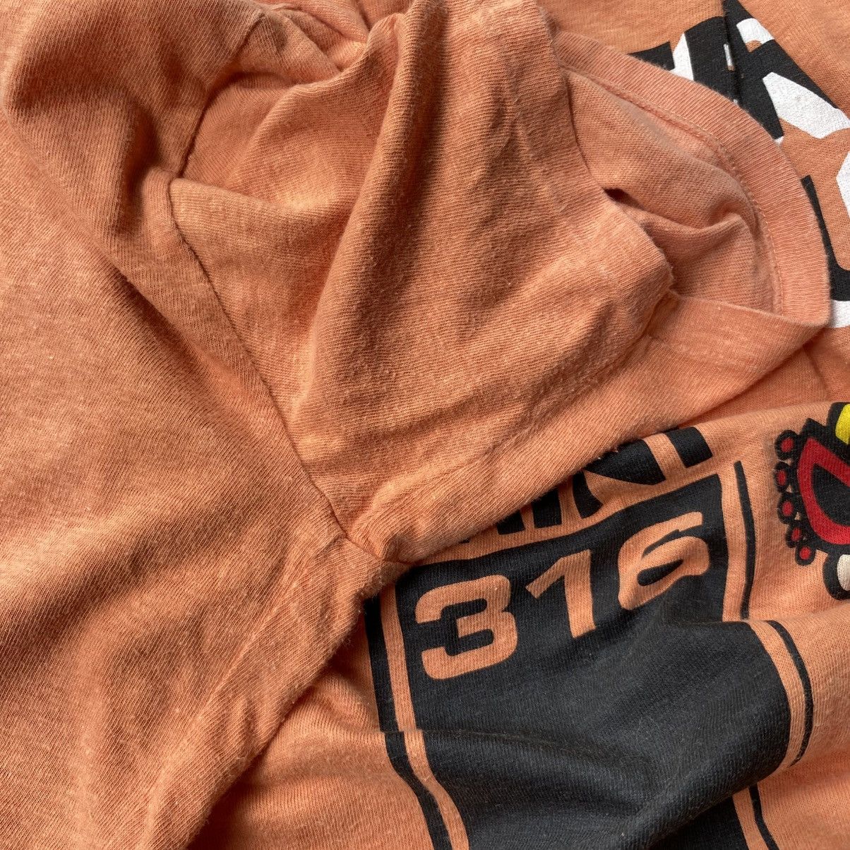 Hysteric Glamour Hysteric mini Y2K Kids Orange Logo Print T-Shirt Size S / US 4 / IT 40 - 9 Thumbnail