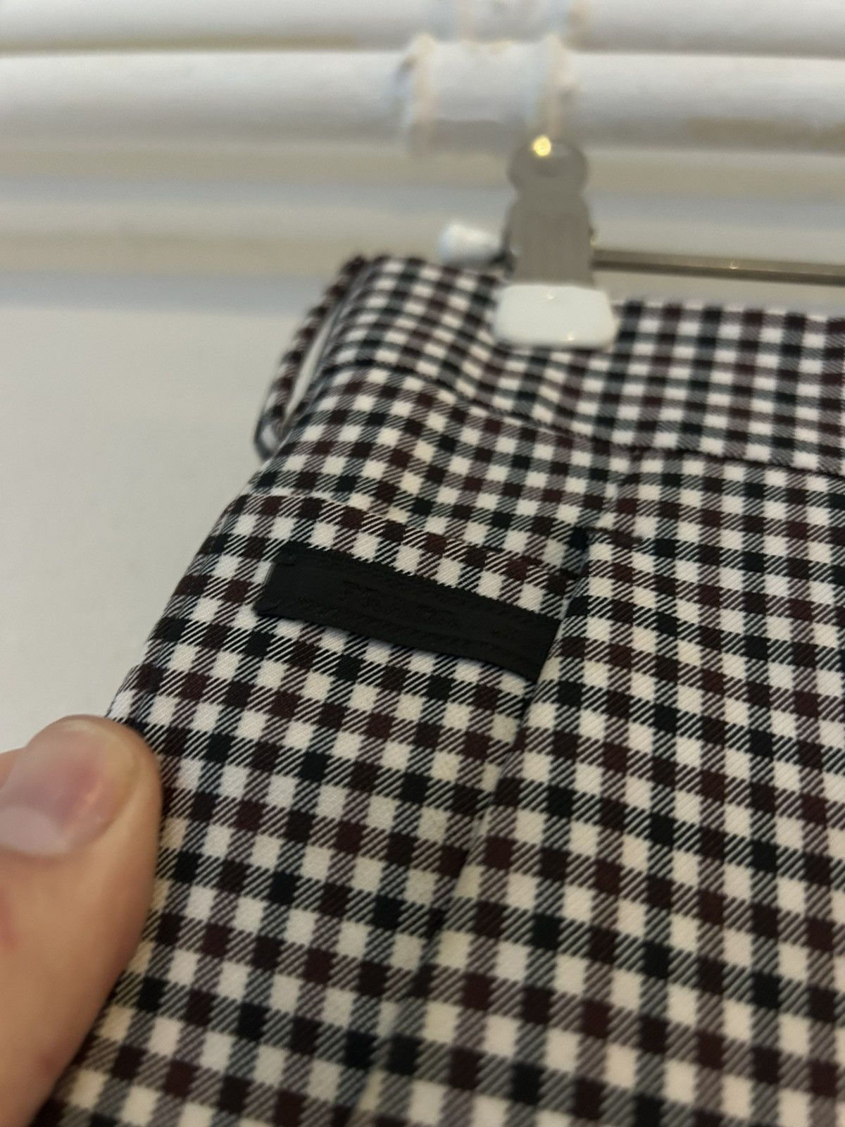 Prada Prada Gingham Check Trousers Size 44 Size US 30 / EU 46 - 7 Thumbnail