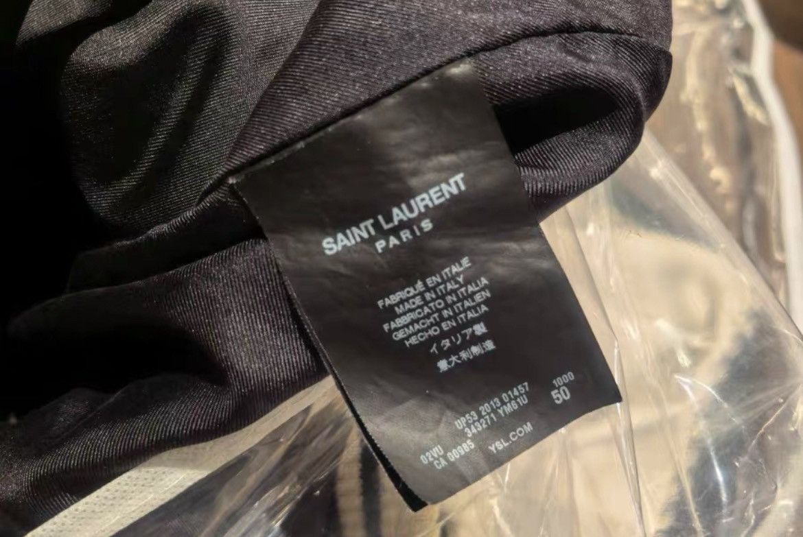Saint Laurent Paris Saint Laurent slp14ss blood tooth jacket - DMC Size US M / EU 48-50 / 2 - 4 Thumbnail