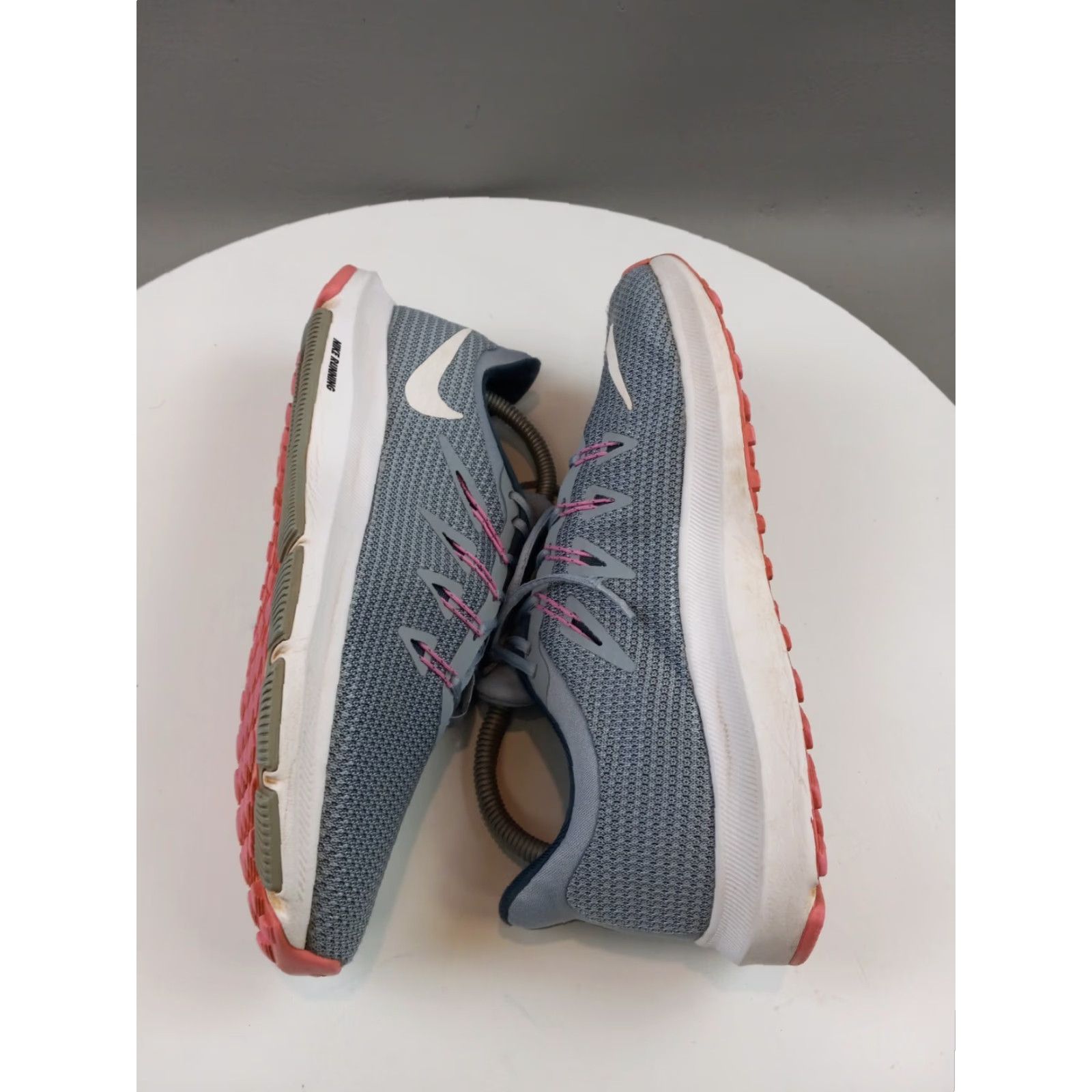 Nike Nike Women's Quest Running Shoes, Shoes, Women's, Size 10, Obsidian Mist / White, AA7412-402 Size US 10 / IT 40 - 5 Thumbnail