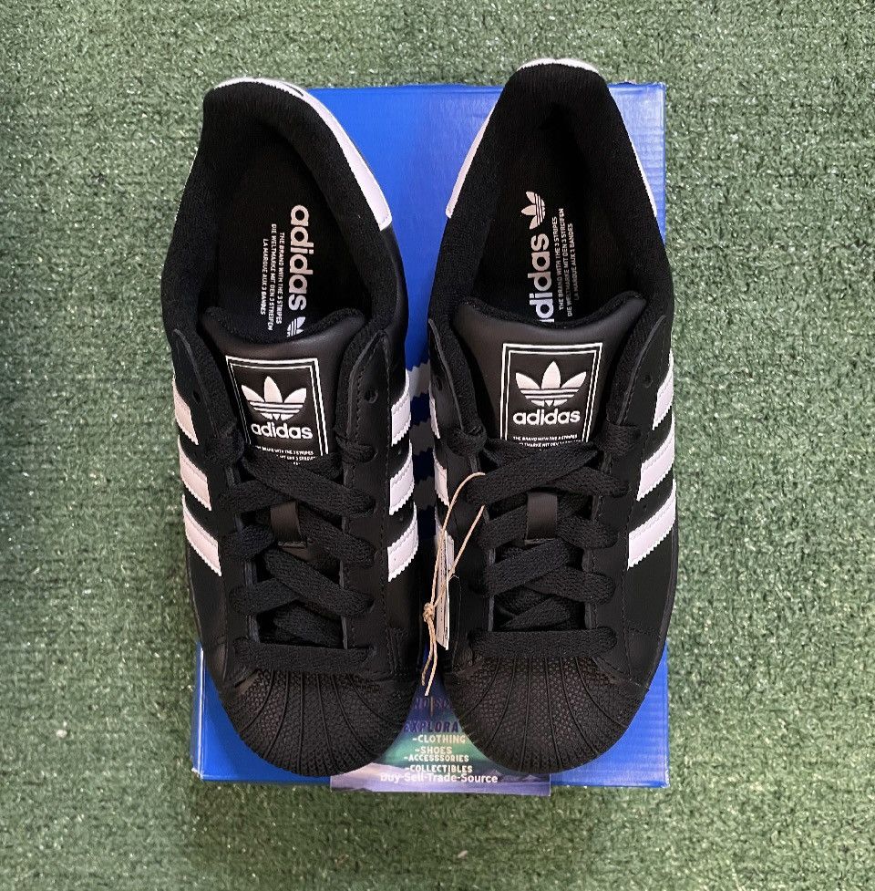 Adidas Adidas superstar black white Size US 5.5 / IT 35.5 - 2 Thumbnail