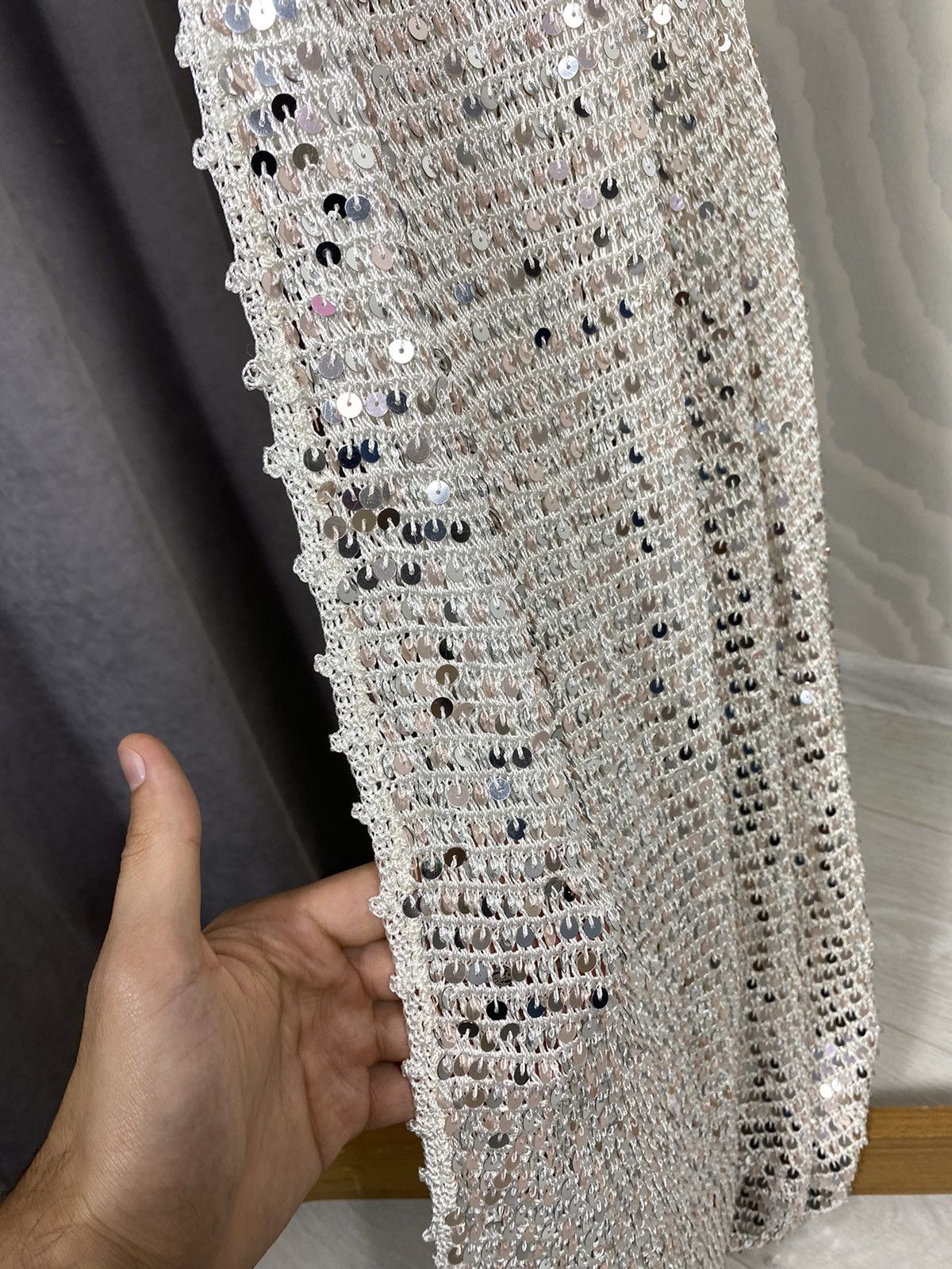 Retrofete Retrofete Marie Sequin Crochet Dress Size M / US 6-8 / IT 42-44 - 21 Thumbnail