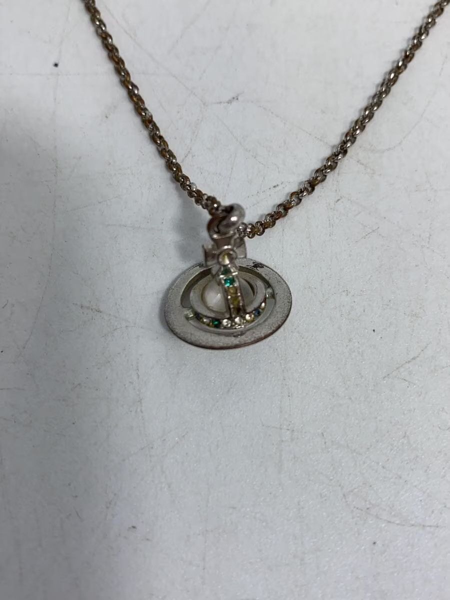 Vivienne Westwood 3D Crystal Orb Necklace Size ONE SIZE - 3 Thumbnail