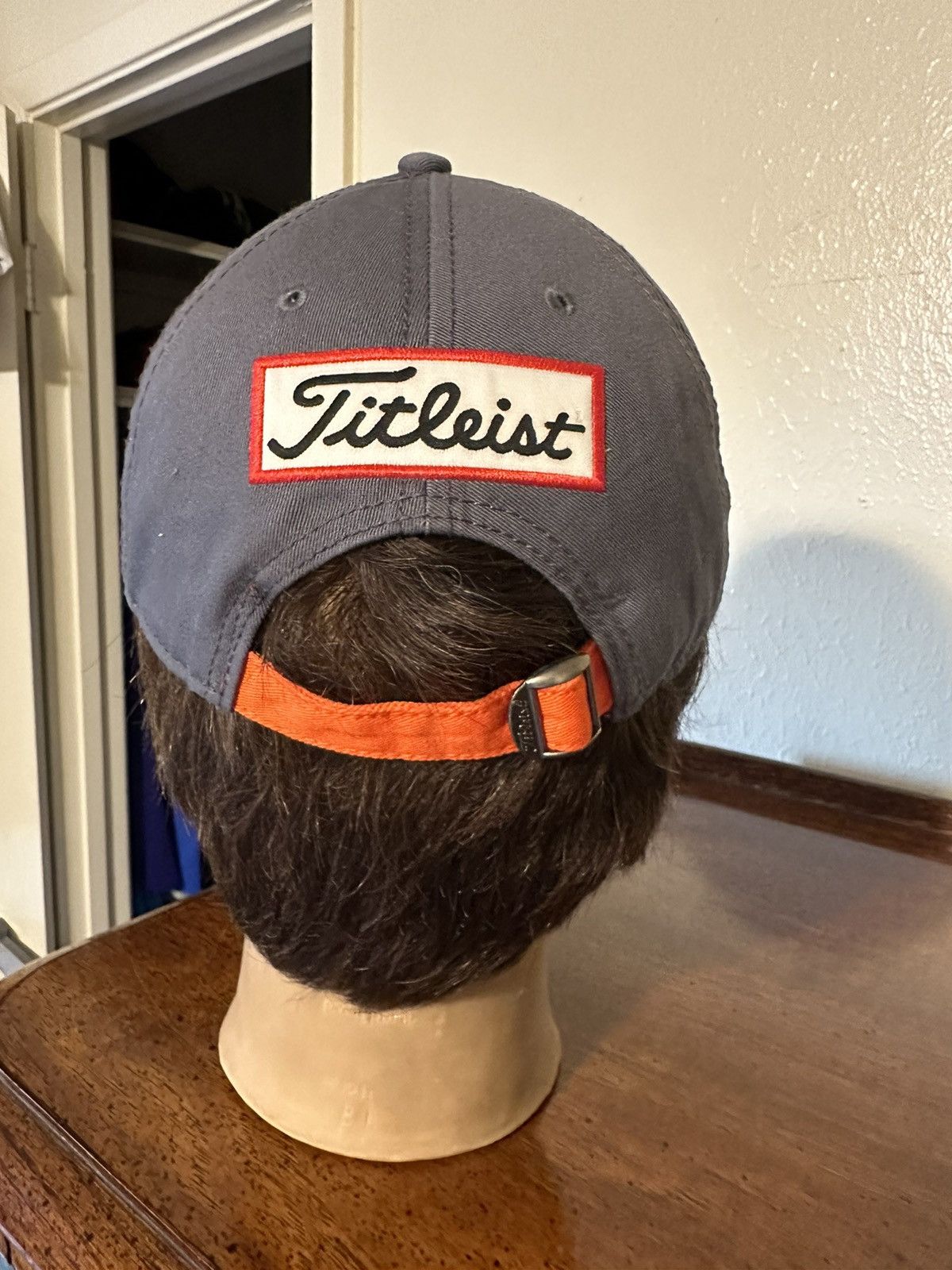 Titleist × Vintage Vintage Titleist Pro V1 “orange & grey” hat 00s Size ONE SIZE - 4 Thumbnail