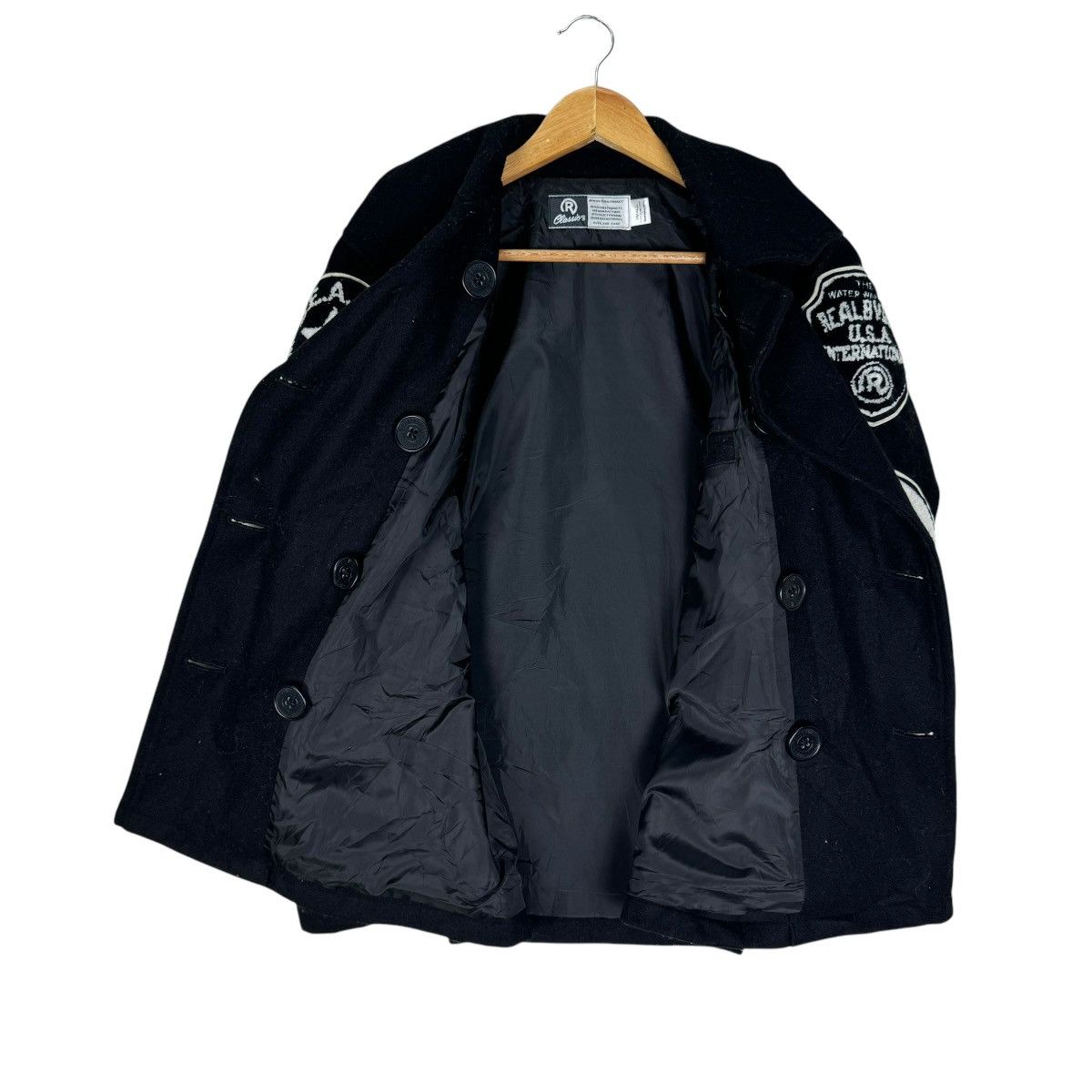Designer × Japanese Brand ❄️REAL BVOICE JAPAN PEA COAT JACKET Size S / US 4 / IT 40 - 9 Thumbnail