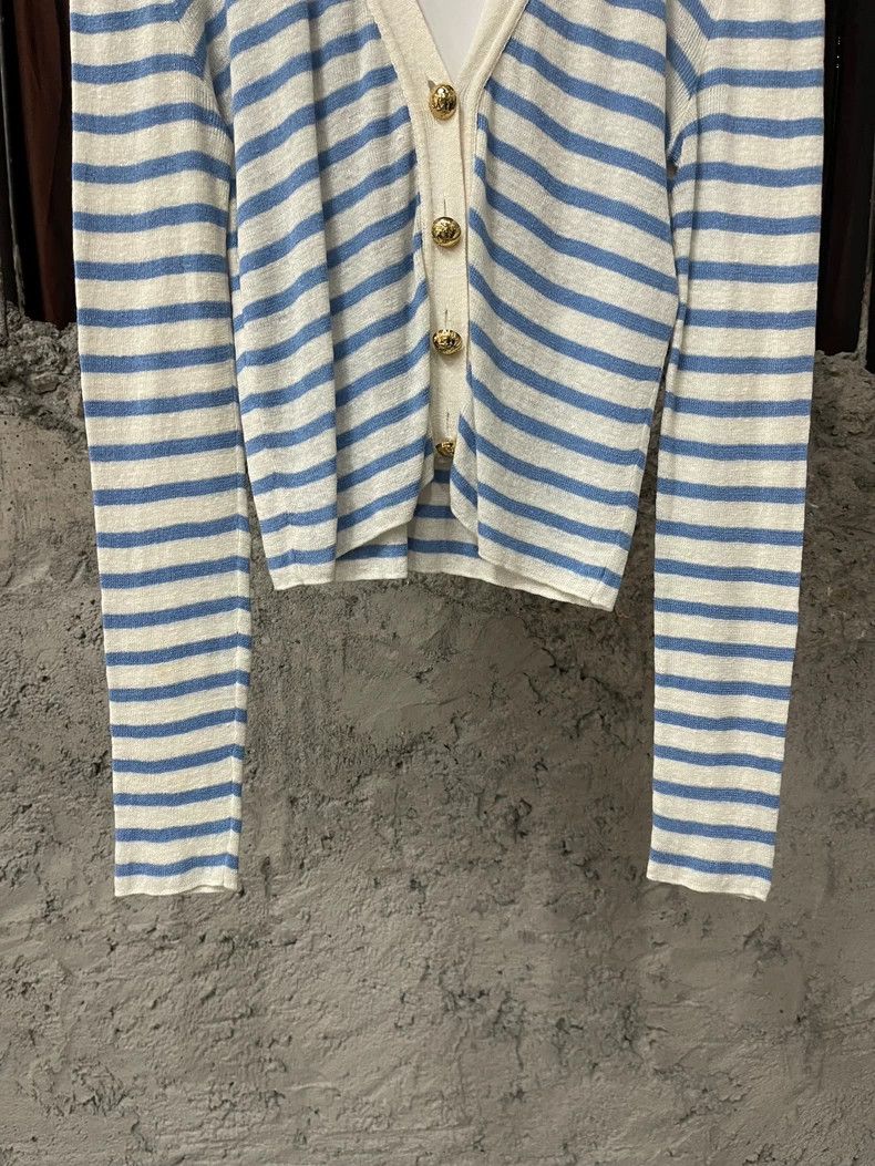 Dior DiorStriped cardigan 2503-Nextarrow Size XXS / US 00 / IT 34 - 4 Thumbnail