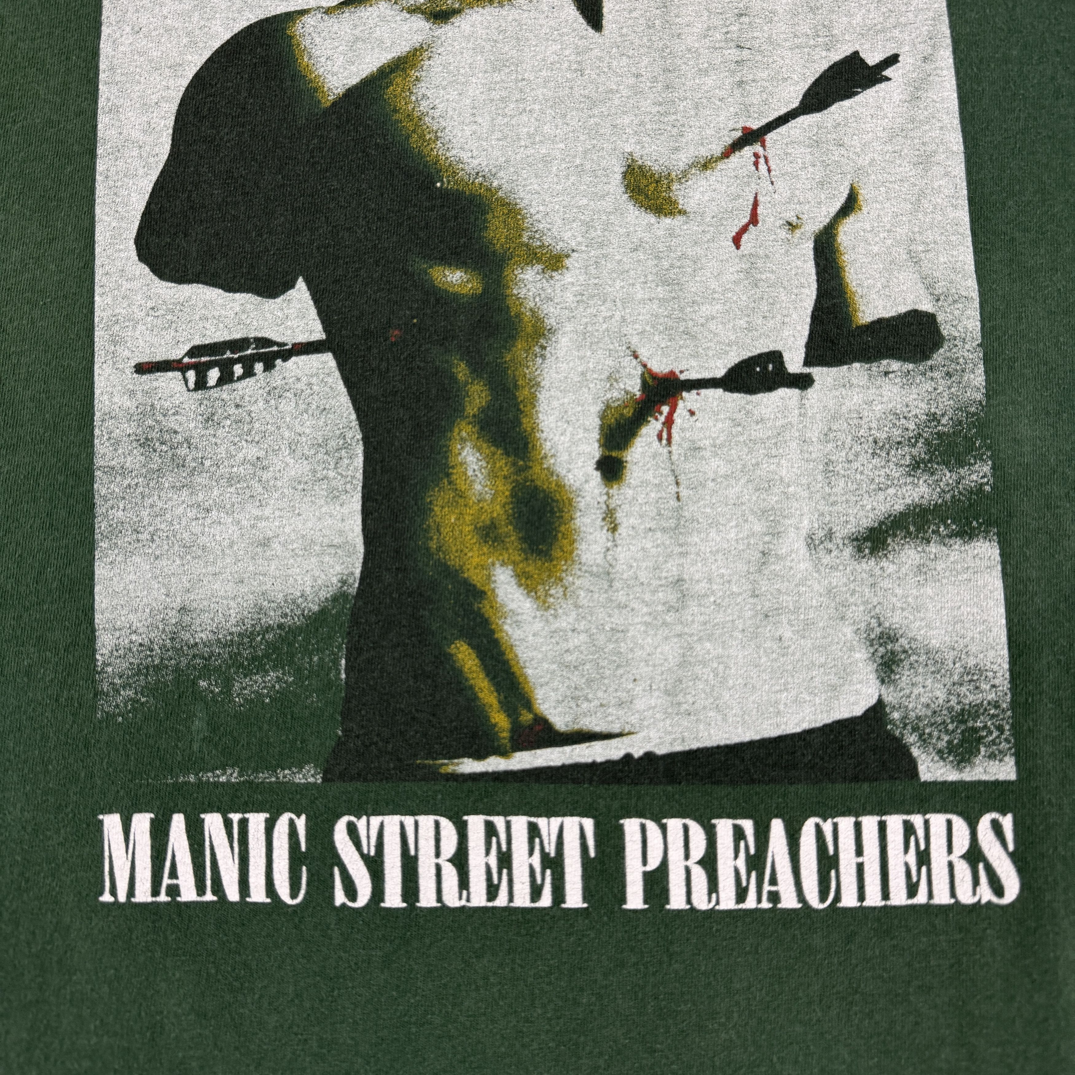 Band Tees 90s Manic Street Preachers Longsleeve "Slash N Burn" Size US XL / EU 56 / 4 - 7 Thumbnail