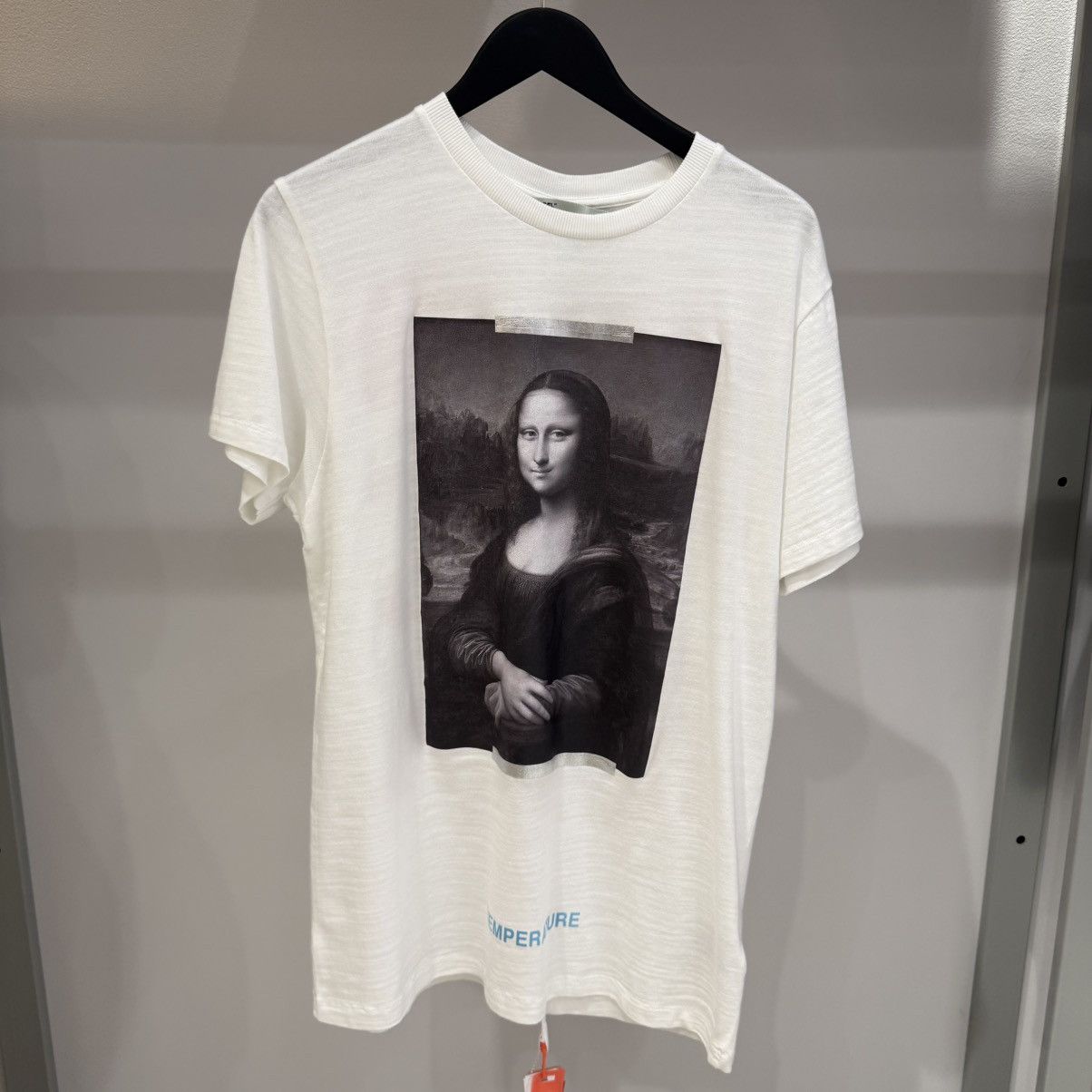 Off-White Off-White Virgil Abloh MCA Figures of Speech Mona Lisa Tee Size US L / EU 52-54 / 3 - 1 Thumbnail