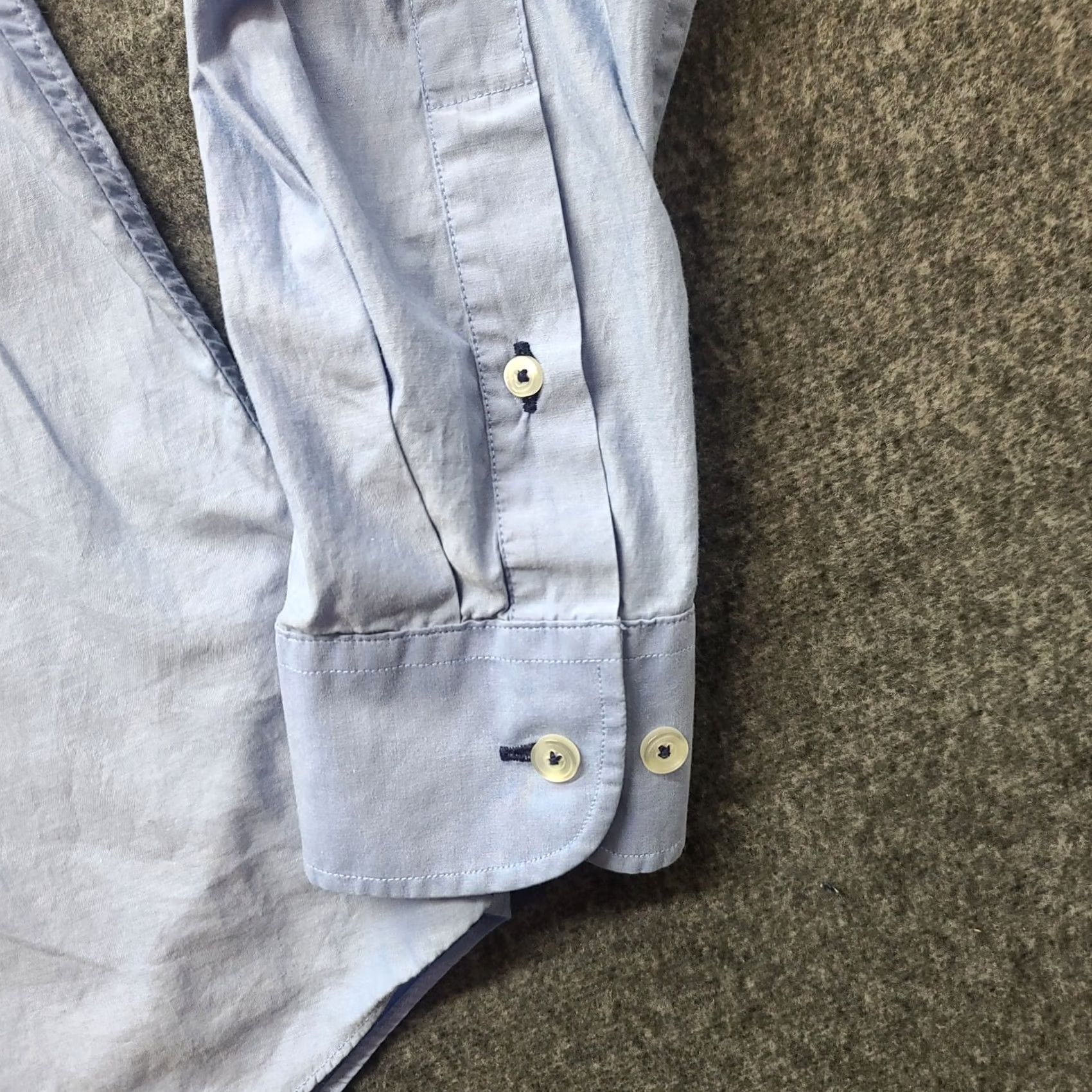 UNTUCKit UNTUCKit Shirt Mens M Slim Fit Long Sleeve Dress Casual Preppy Blue Size US M / EU 48-50 / 2 - 4 Thumbnail
