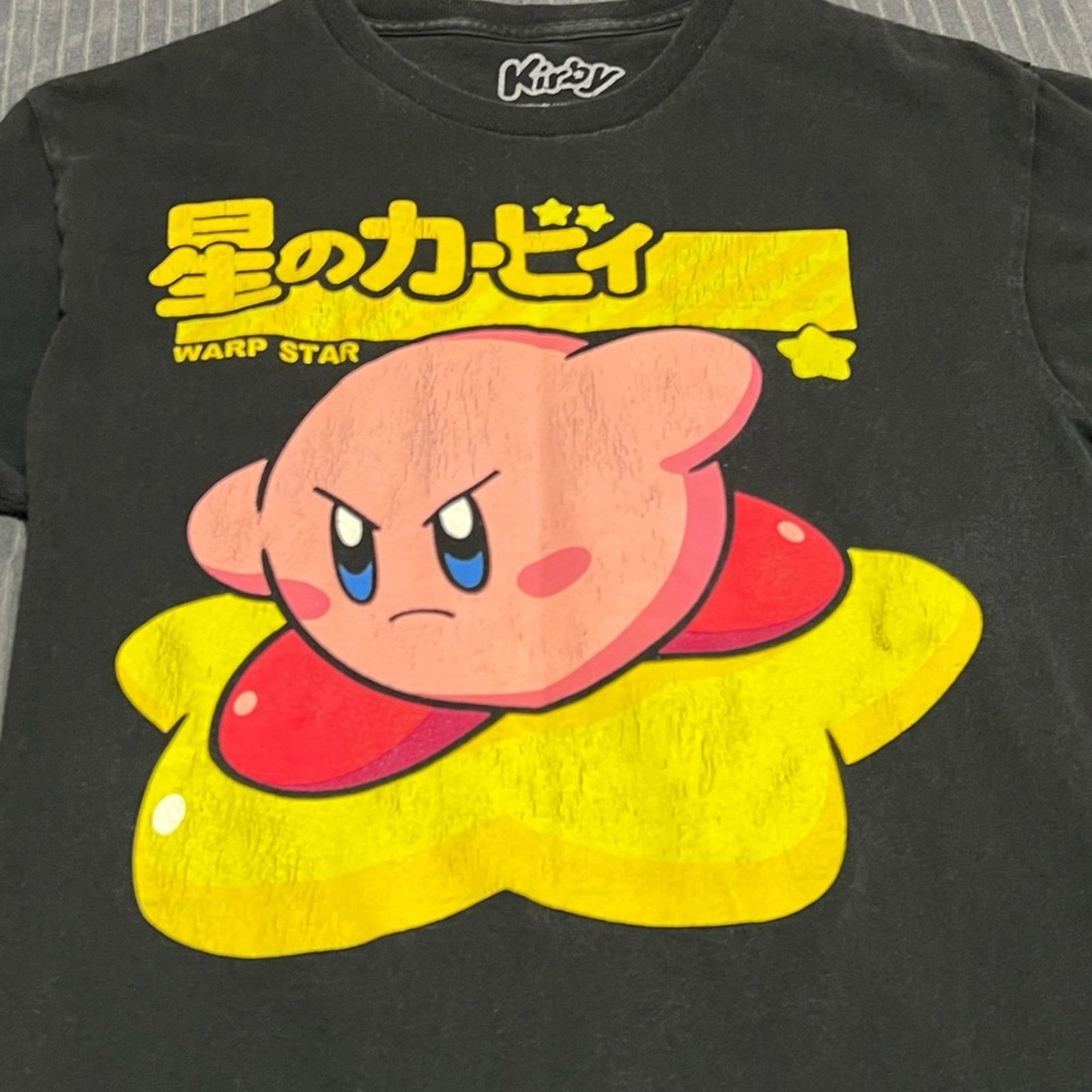 Nintendo Kirby Warp Star Shirt Mens MEDIUM Nintendo Gaming Japan Size US M / EU 48-50 / 2 - 2 Thumbnail