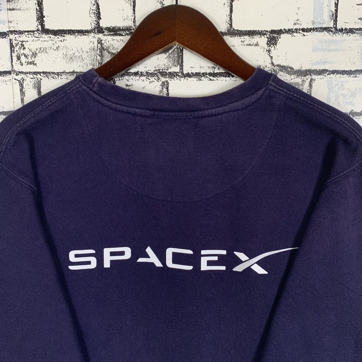 Designer × Vintage Vintage SpaceX Sweatshirt Big Logo Spacex Crewneck Size US M / EU 48-50 / 2 - 7 Thumbnail