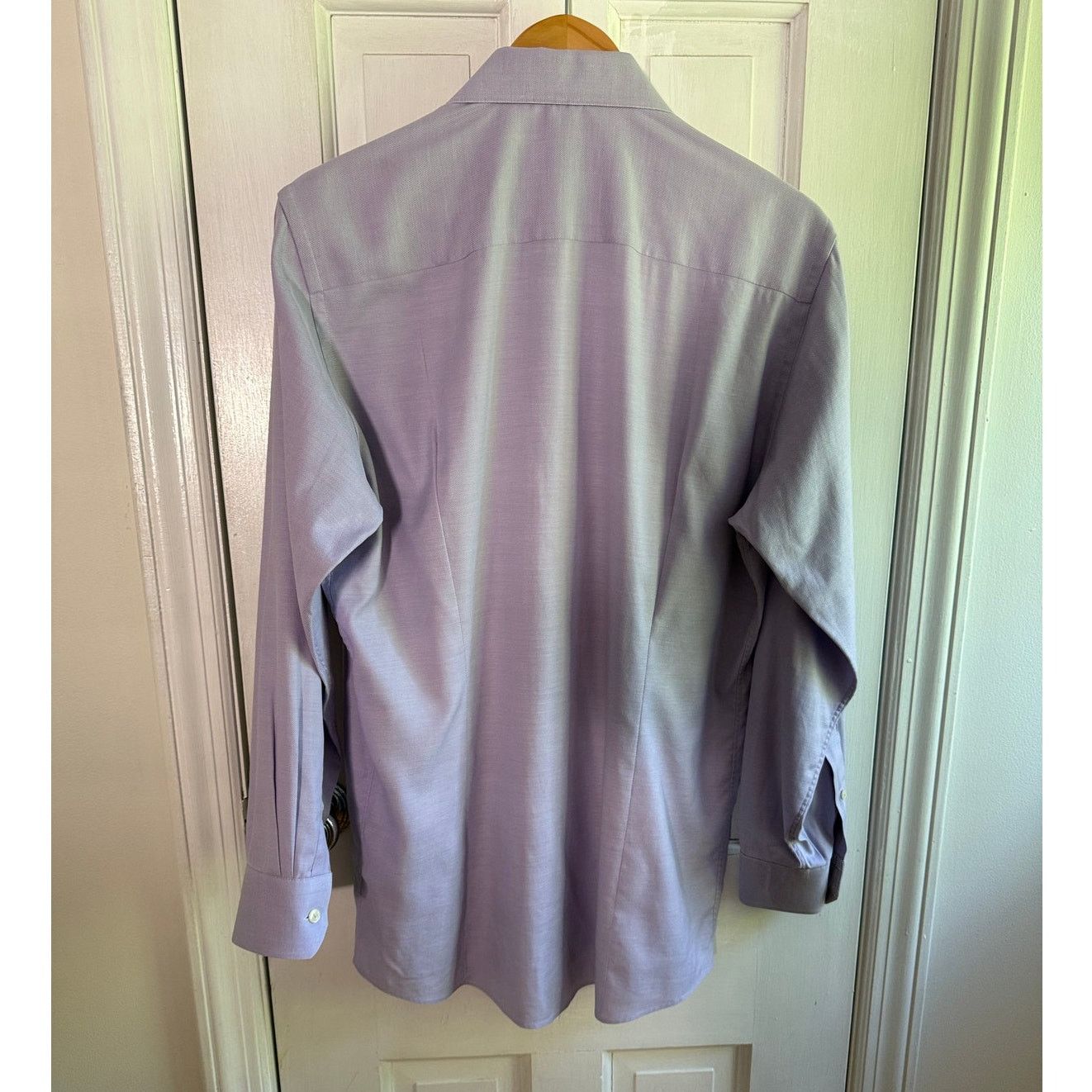 Eton Eton Contemporary Dress Shirt Men 40/15.5 Lavender Purple Size US S / EU 44-46 / 1 - 3 Thumbnail