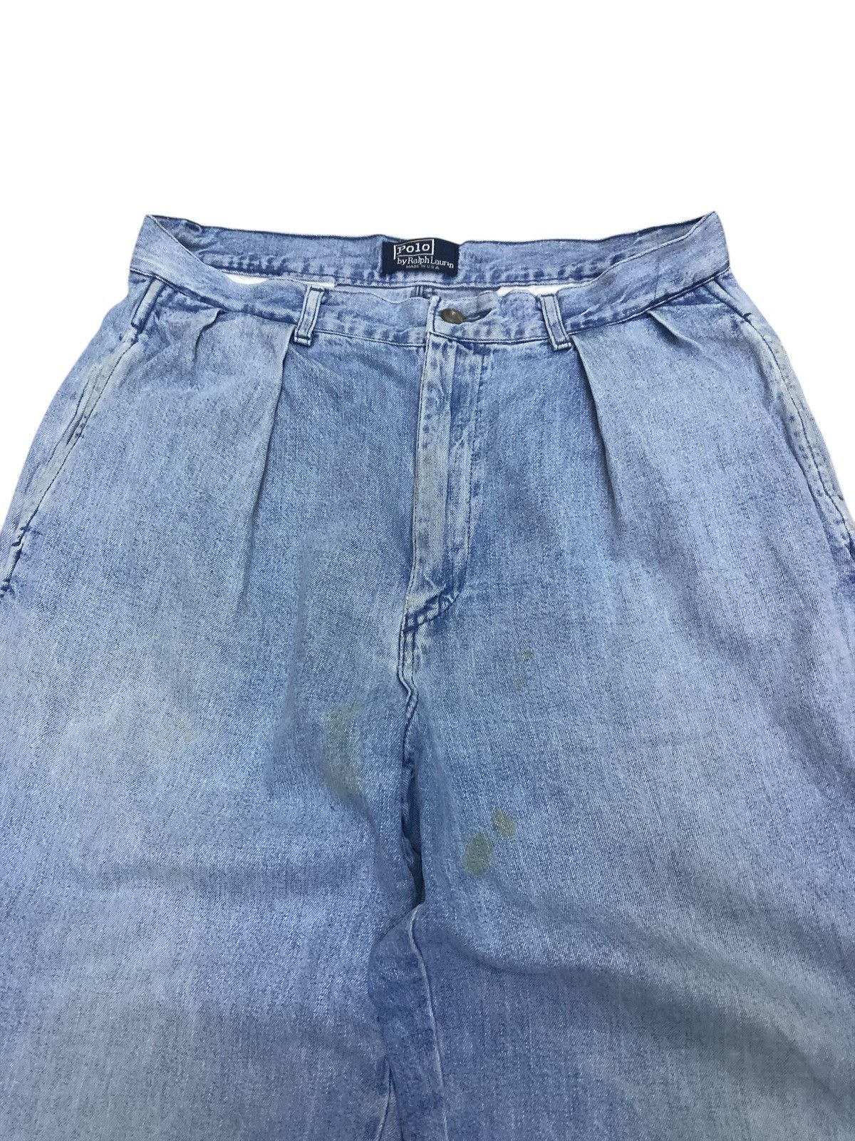Polo Ralph Lauren × Vintage Vintage Polo Ralph Lauren Denim Pants Size US 30 / EU 46 - 3 Thumbnail