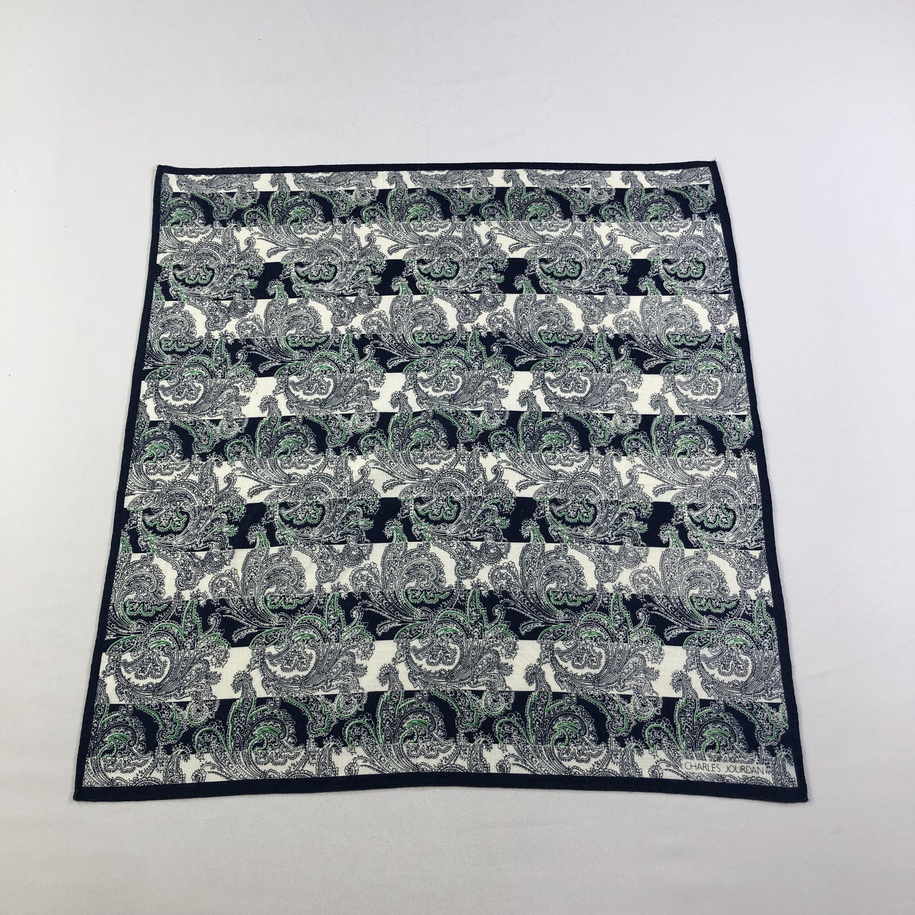 Charles Jourdan × Vintage Charles Jourdan Handkerchief Neckerchief Bandana H2089 Size ONE SIZE - 2 Thumbnail