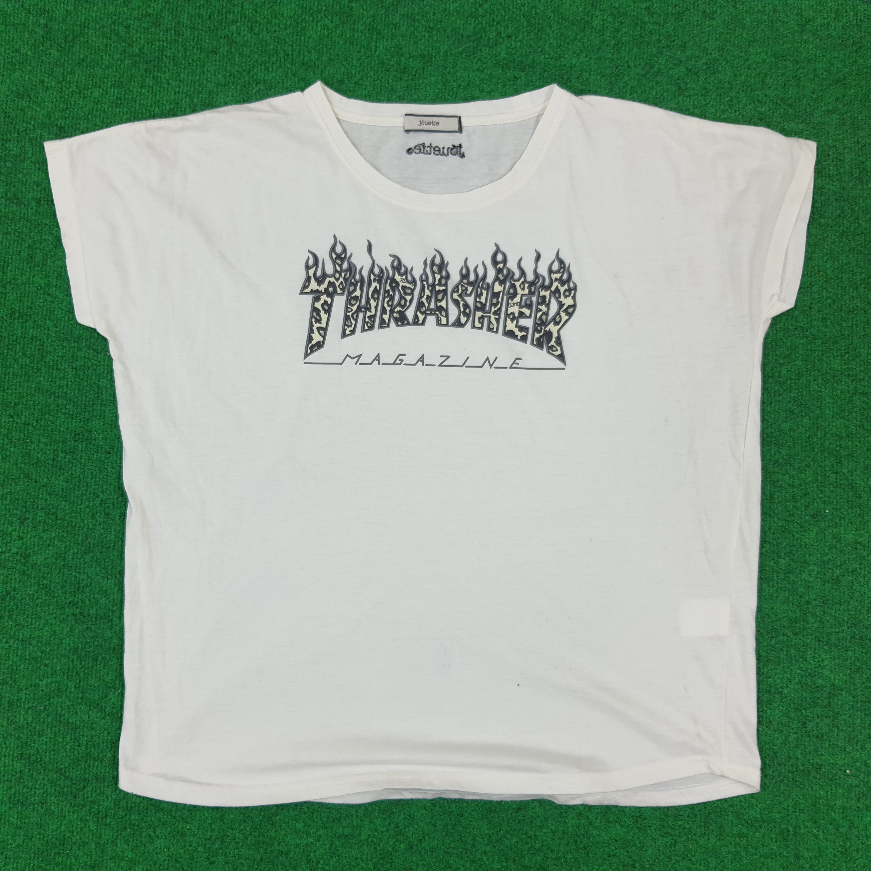 Japanese Brand × Thrasher Vintage Jouetie x Thrasher Magazine Japan Brand Tshirt Size L / US 10 / IT 46 - 1 Thumbnail