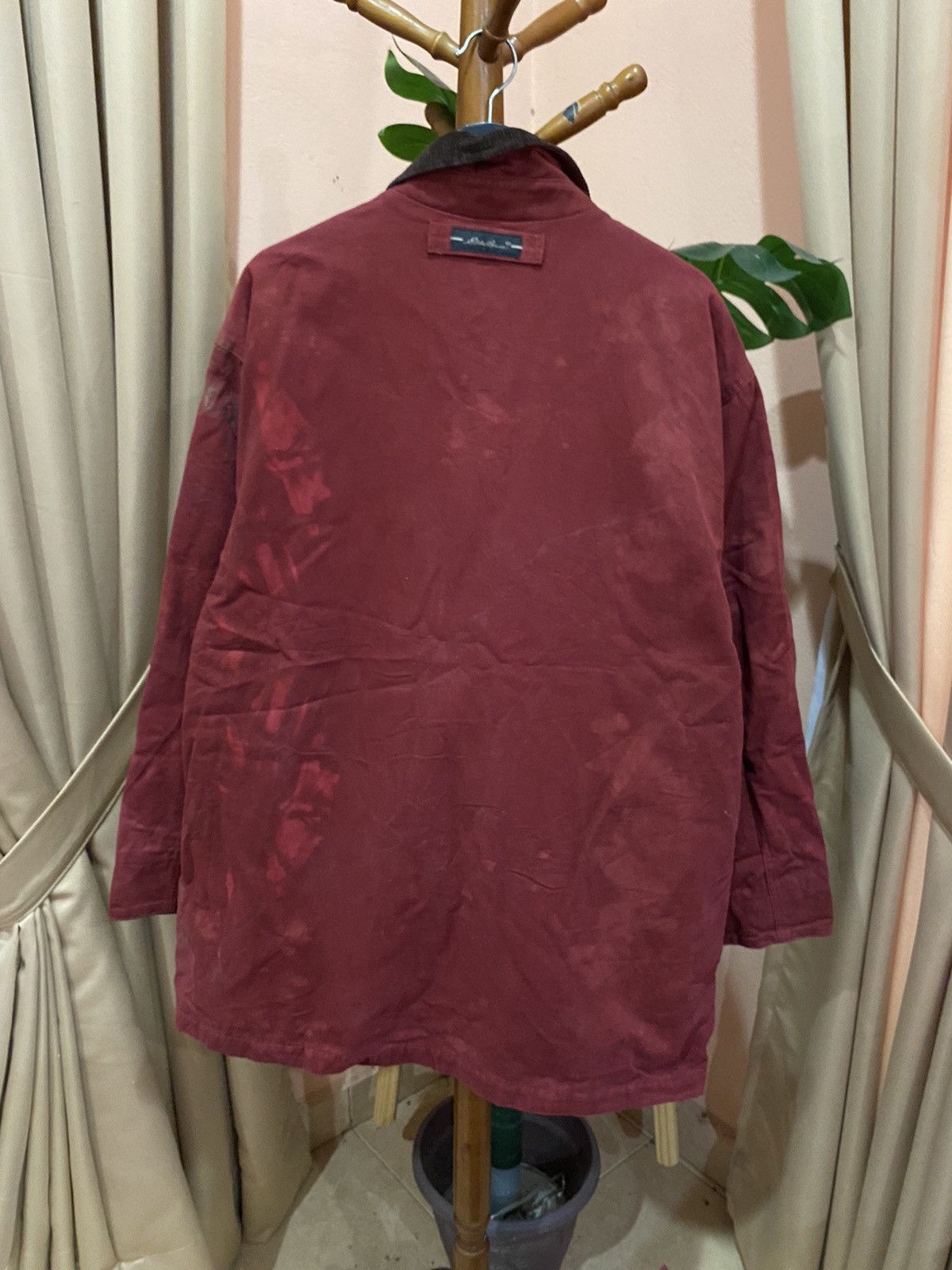 Eddie Bauer VINTAGE EDDIE BAUER MAROON FIELD JACKET WITH CORDUROY COLLAR Size US M / EU 48-50 / 2 - 5 Thumbnail