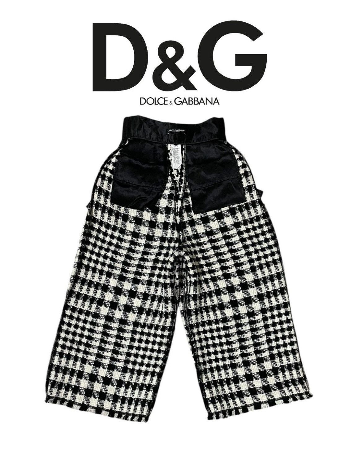 Dolce & Gabbana Luxury Dolce & Gabbana Iconic Model Cut Pants Size 25" / US 0 / IT 36 - 12 Thumbnail