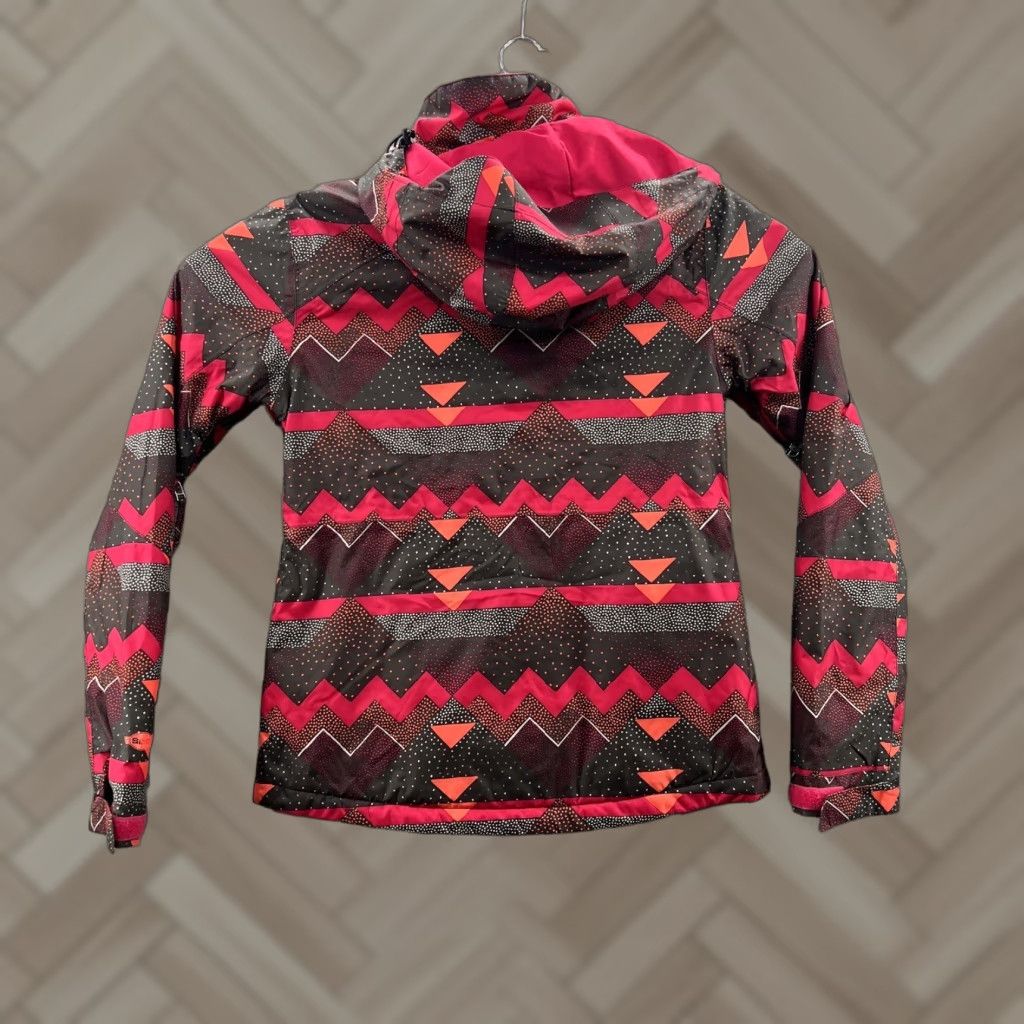 Native Sims Womens XS Hooded Insulated Aztec Native Jacket, Multicolor, Polyester, Basic Jacket, Ski Coat, AZTEC Theme, Womens, XS Size XS / US 0-2 / IT 36-38 - 1 Thumbnail