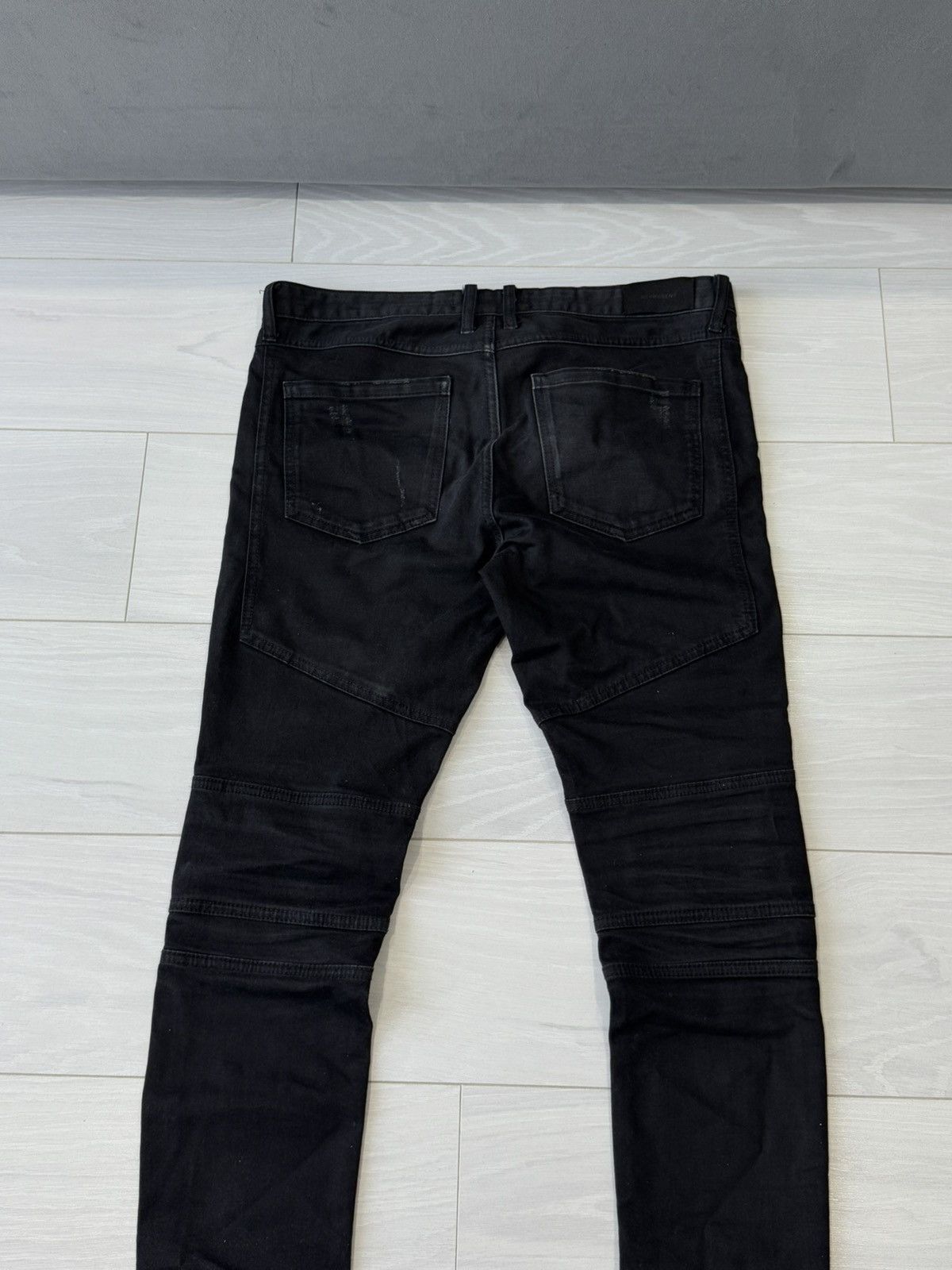 Represent Clo. Represent Clo. Ribbed Denim Slim Fit Distressed Jeans Size US 34 / EU 50 - 4 Thumbnail