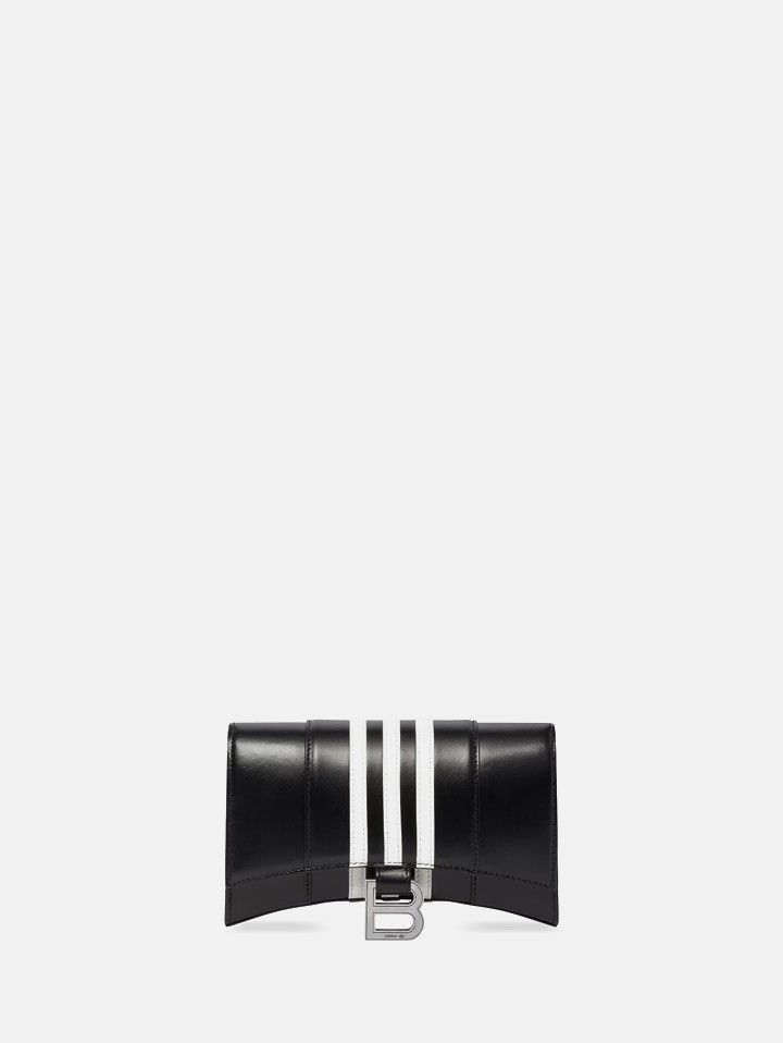 Adidas × Balenciaga RRP $2.1K Balenciaga x Adidas Hour Glass Wallet Size ONE SIZE - 1 Thumbnail