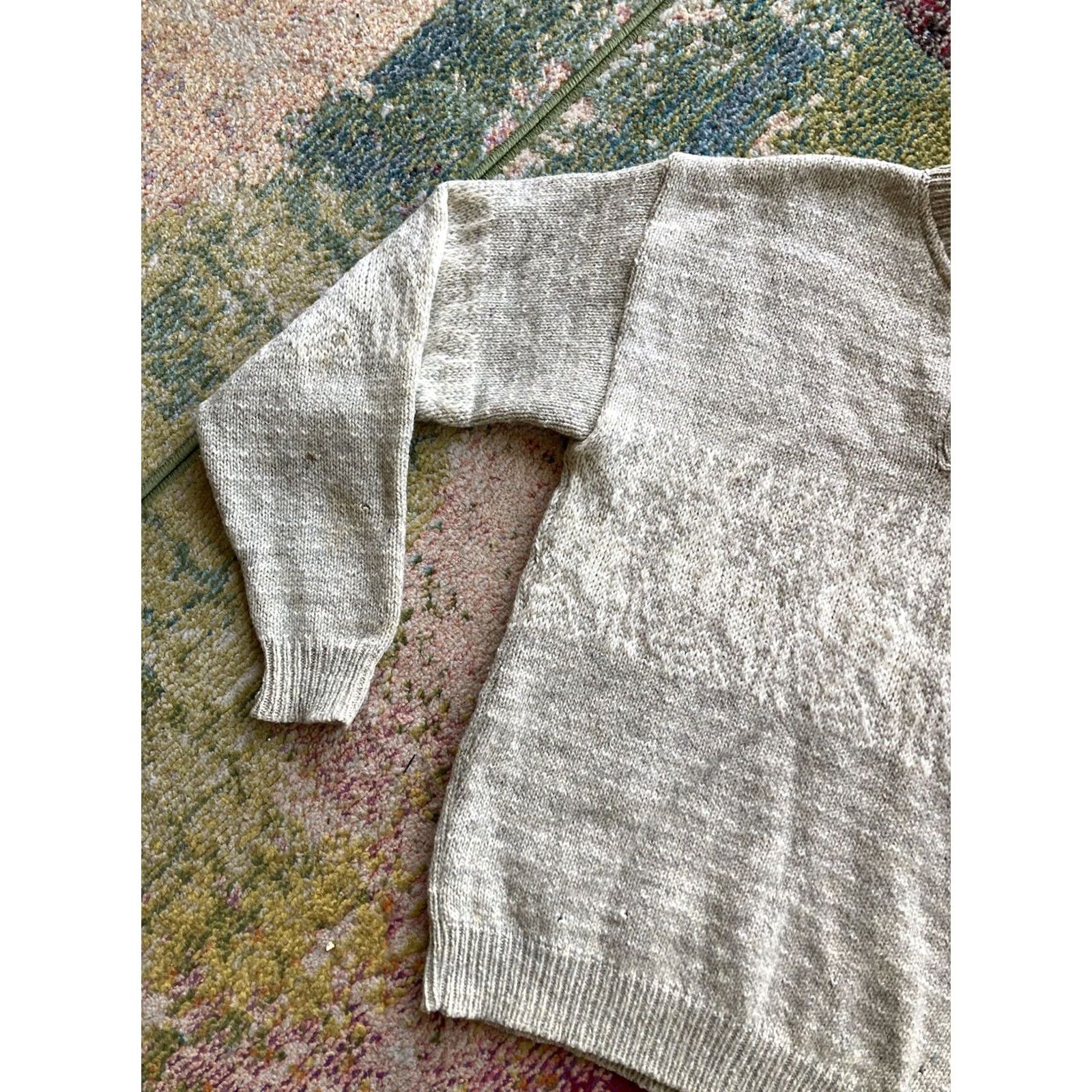 Eddie Bauer VINTAGE Eddie Bauer Sweater Mens M Henley Fair Isle Wool USA Made Size US M / EU 48-50 / 2 - 2 Thumbnail