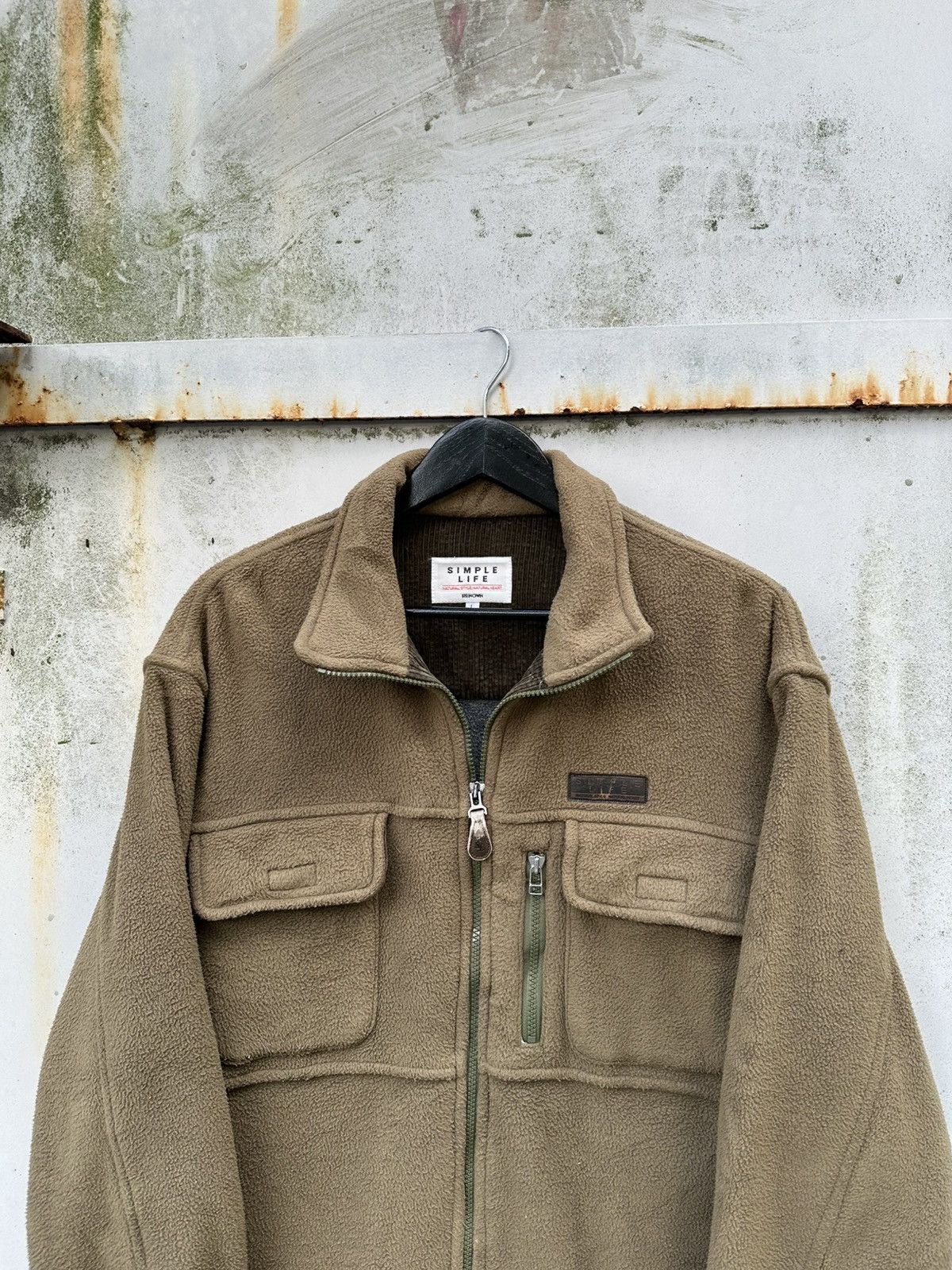 RENOWN 👹Simple Life By Renown Fleece Utility Jacket Size US L / EU 52-54 / 3 - 5 Thumbnail