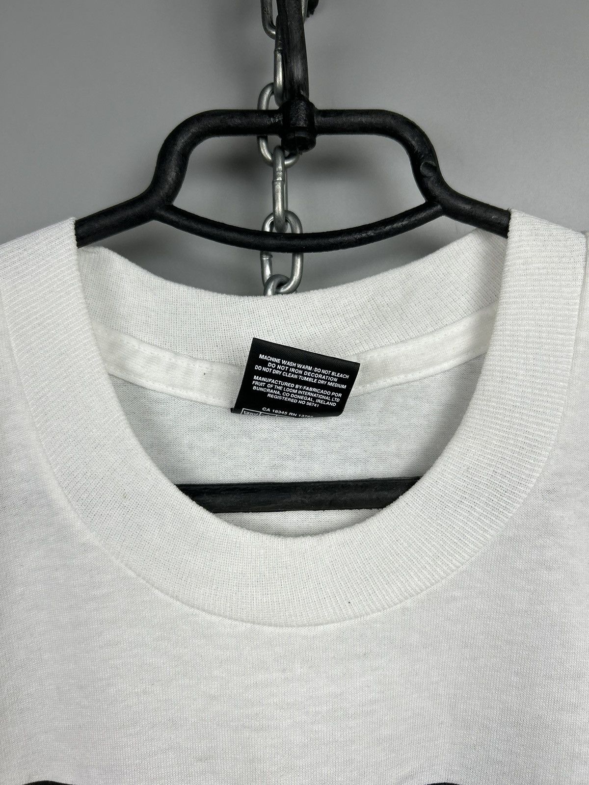 Vintage Vintage 90s Boddingtons bitter single stitch white t-shirt Size US XL / EU 56 / 4 - 4 Thumbnail