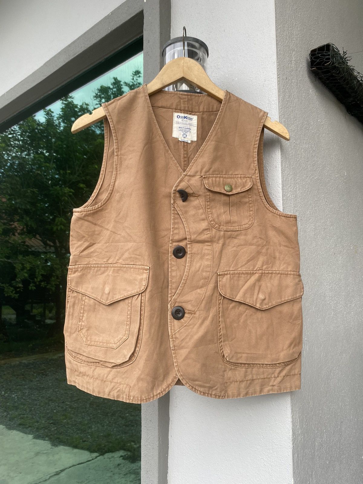 Oshkosh × Vintage Vintage Oshkosh Workwear Vest Size US M / EU 48-50 / 2 - 1 Thumbnail