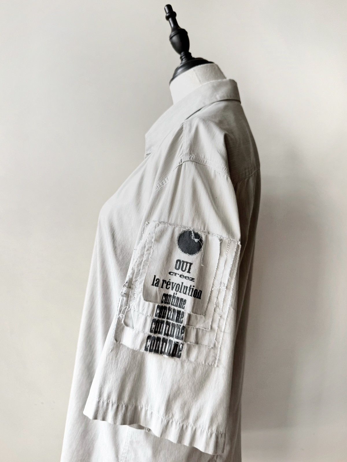 Raf Simons Raf Simons SS02 "OUI, créez, la révolution continue" Shirt Size US M / EU 48-50 / 2 - 1 Thumbnail