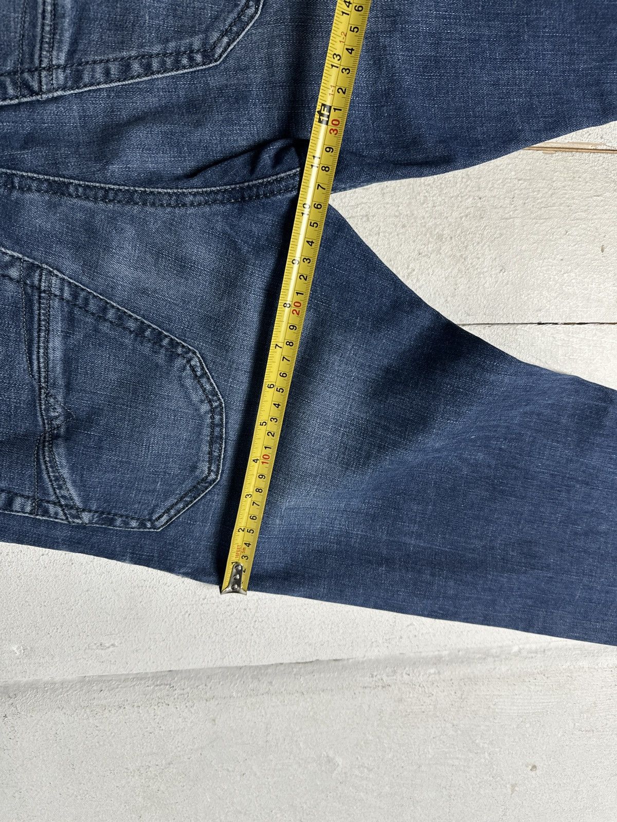 Diesel 🚨 RARE DIESEL MEN DENIM JEANS AVANT GARDE IFSIXWASNINE Y2K Size US 30 / EU 46 - 14 Thumbnail