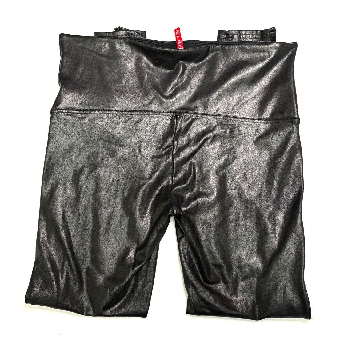 Spanx Size 1X | NEW Spanx Faux Leather Tummy Control Leggings Size 40" / US 18 - 7 Thumbnail