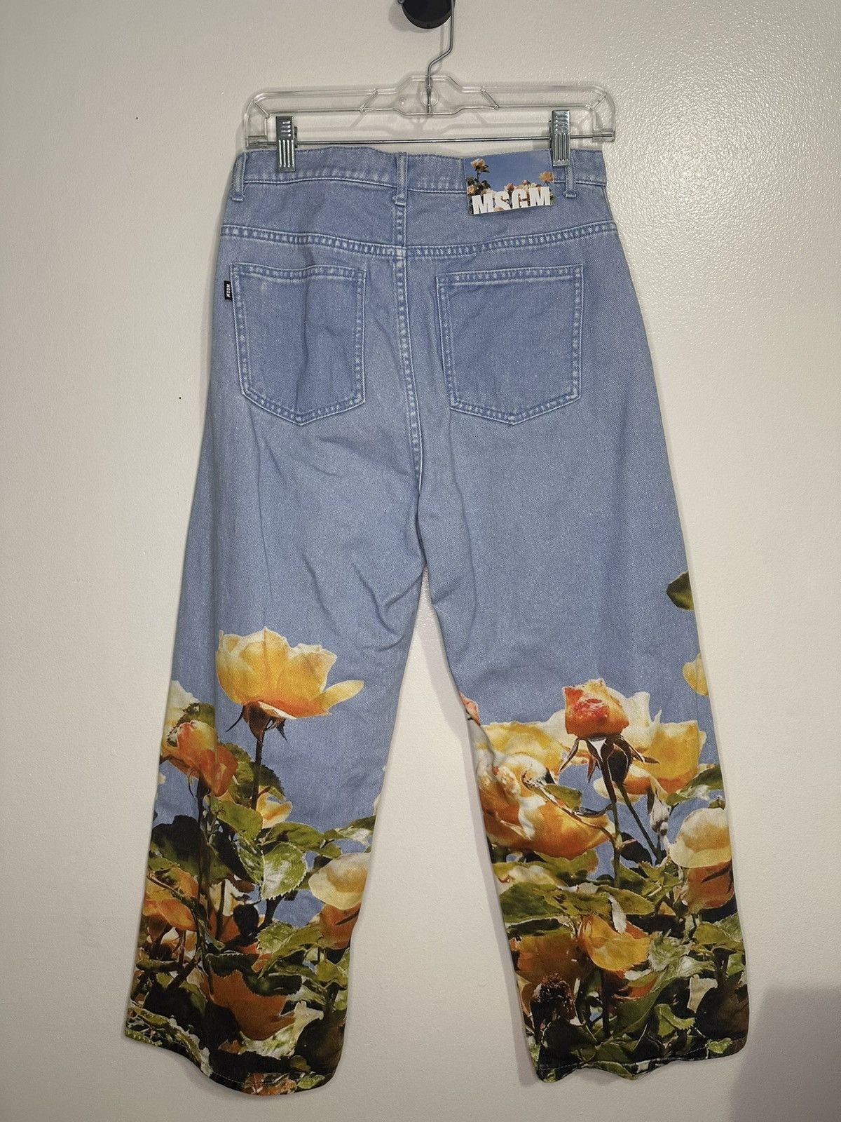 MSGM MSGM Floral Photo Jeans Size 28" / US 6 / IT 42 - 5 Thumbnail