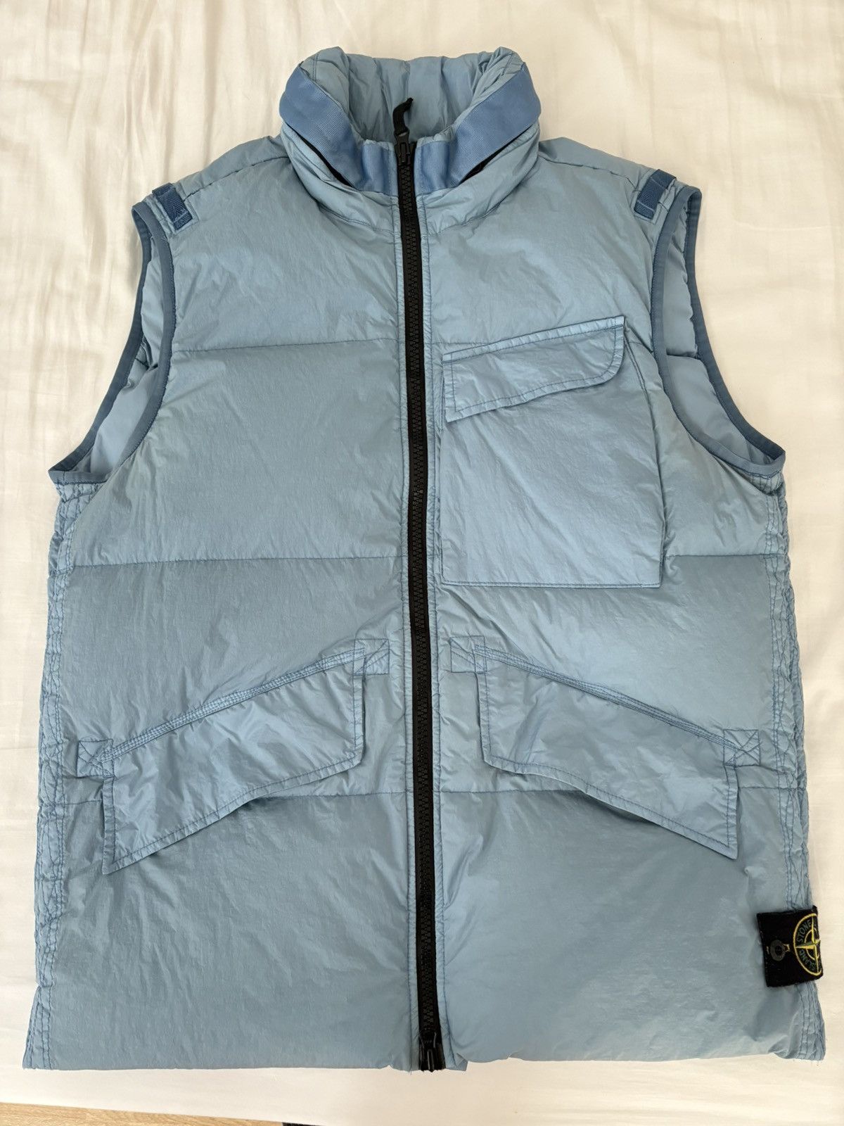 希少ꕥ STONE  GARMENT DYED DOWN VEST stone-island-garment-dyed-down