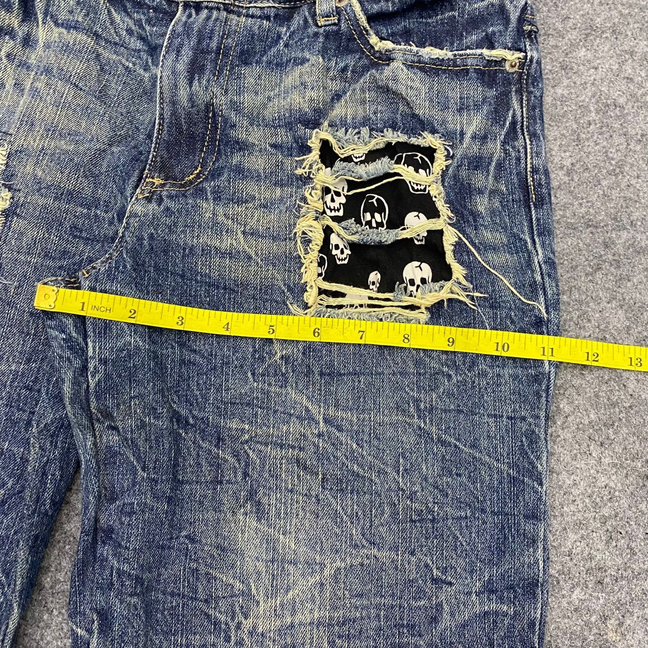 If Six Was Nine 💥Best Offer💥Vintage Rush Hour Punk Short Pant Denim Size US 31 - 5 Thumbnail